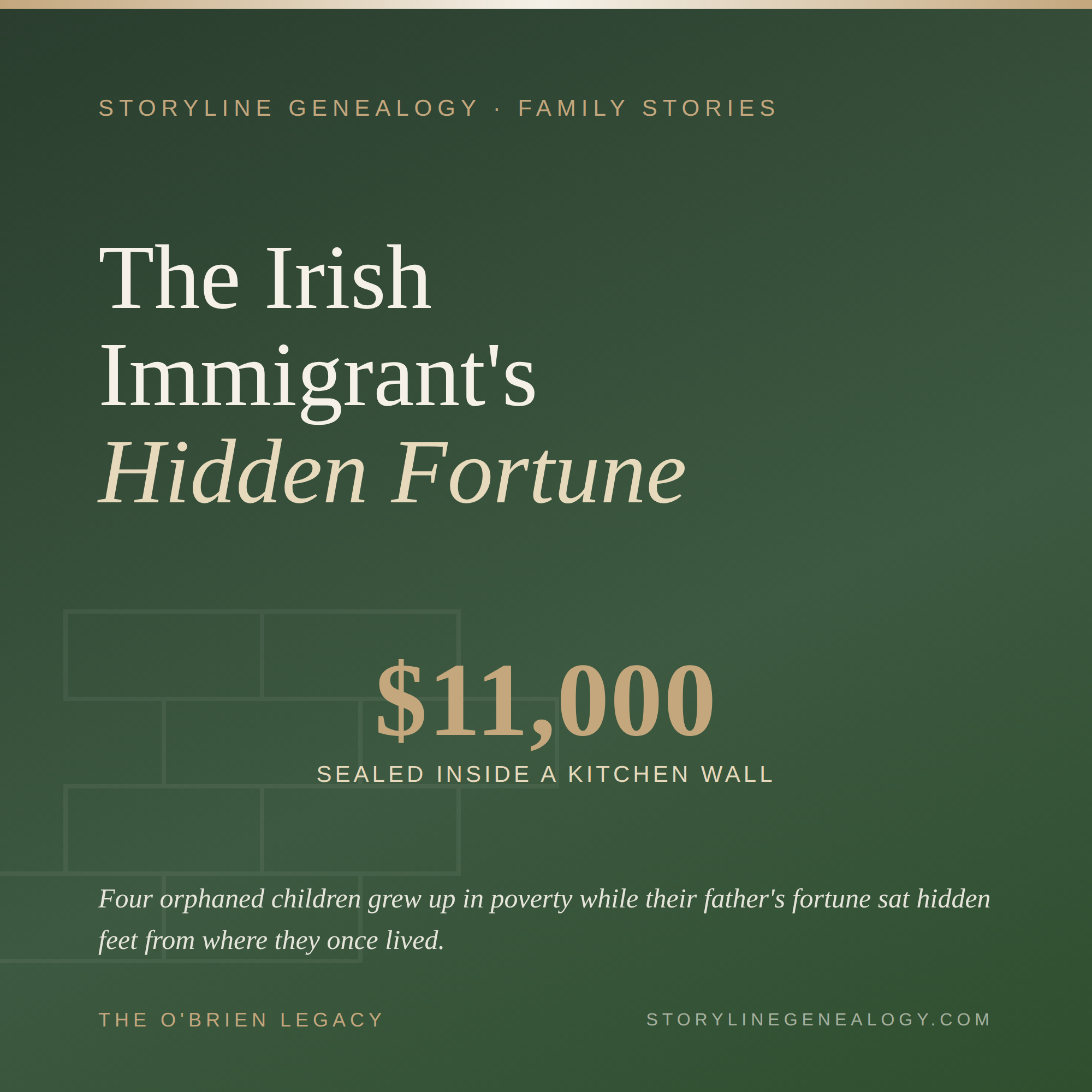 The Irish Immigrant’s Hidden Fortune