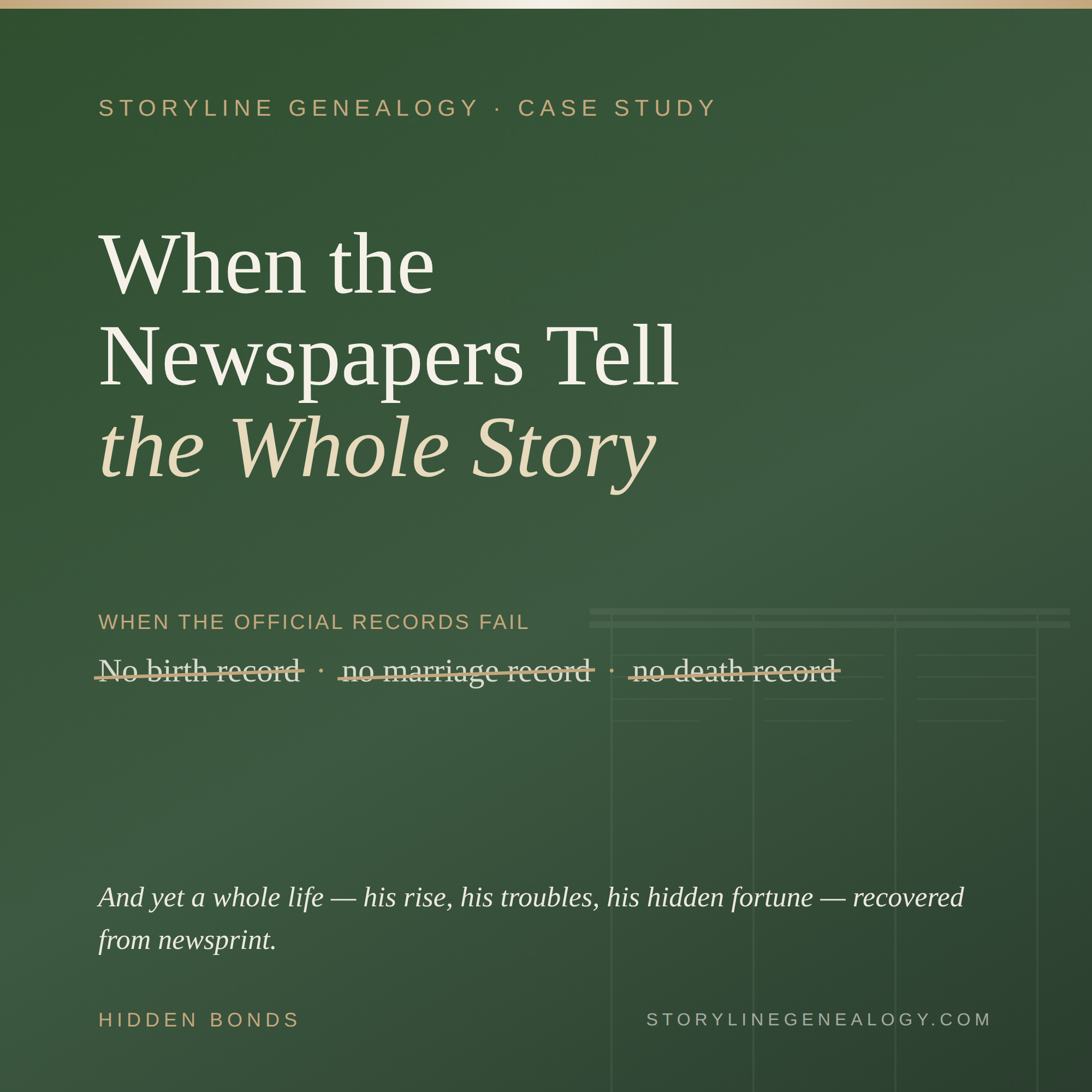 When Newspapers Tell the Whole Story