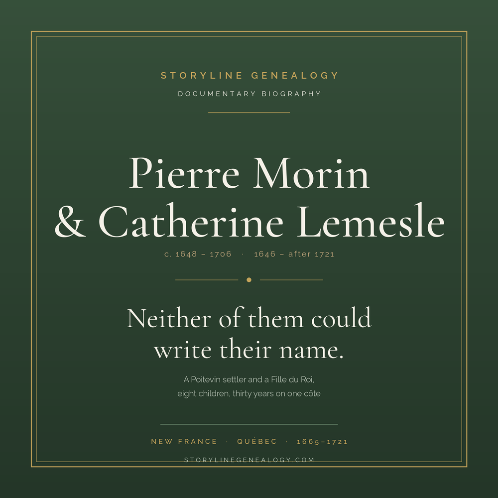 Pierre Morin &amp; Catherine Lemesle
