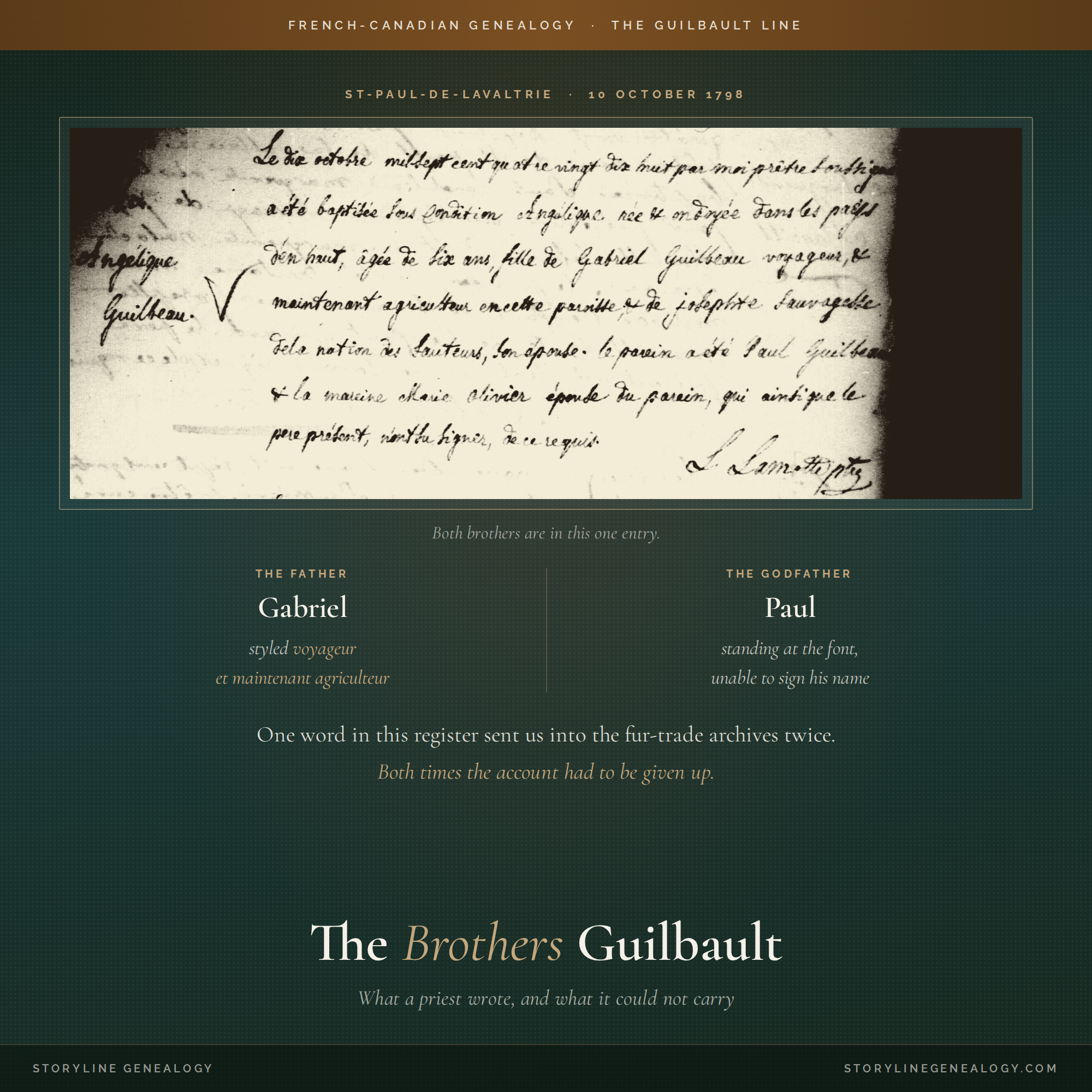 The Brothers Guilbault