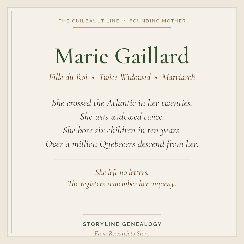 Marie Gaillard dit Daire