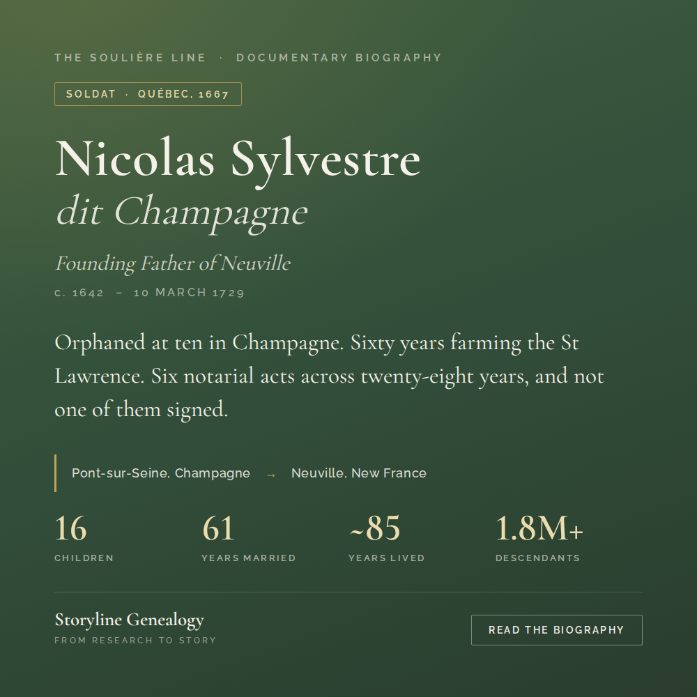 Nicolas Sylvestre dit Champagne