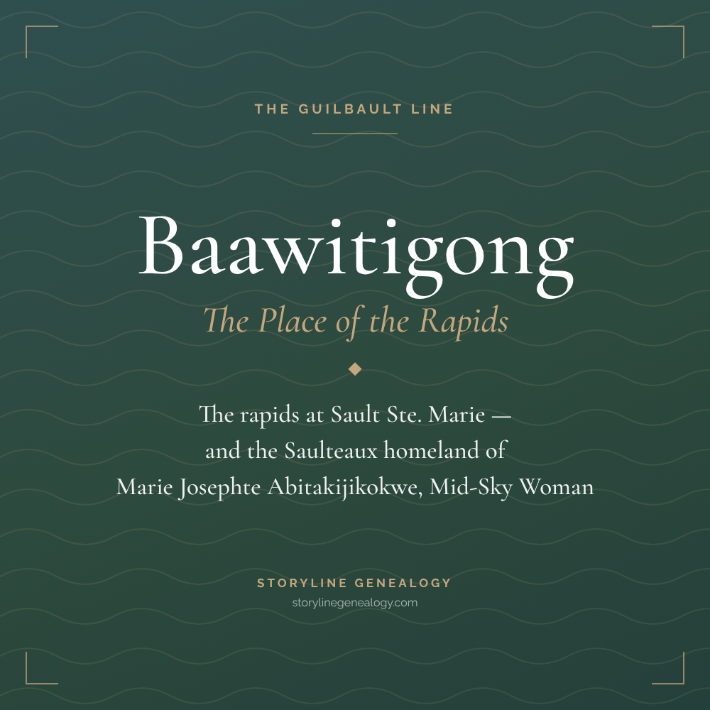 Baawitigong: The Place of the Rapids