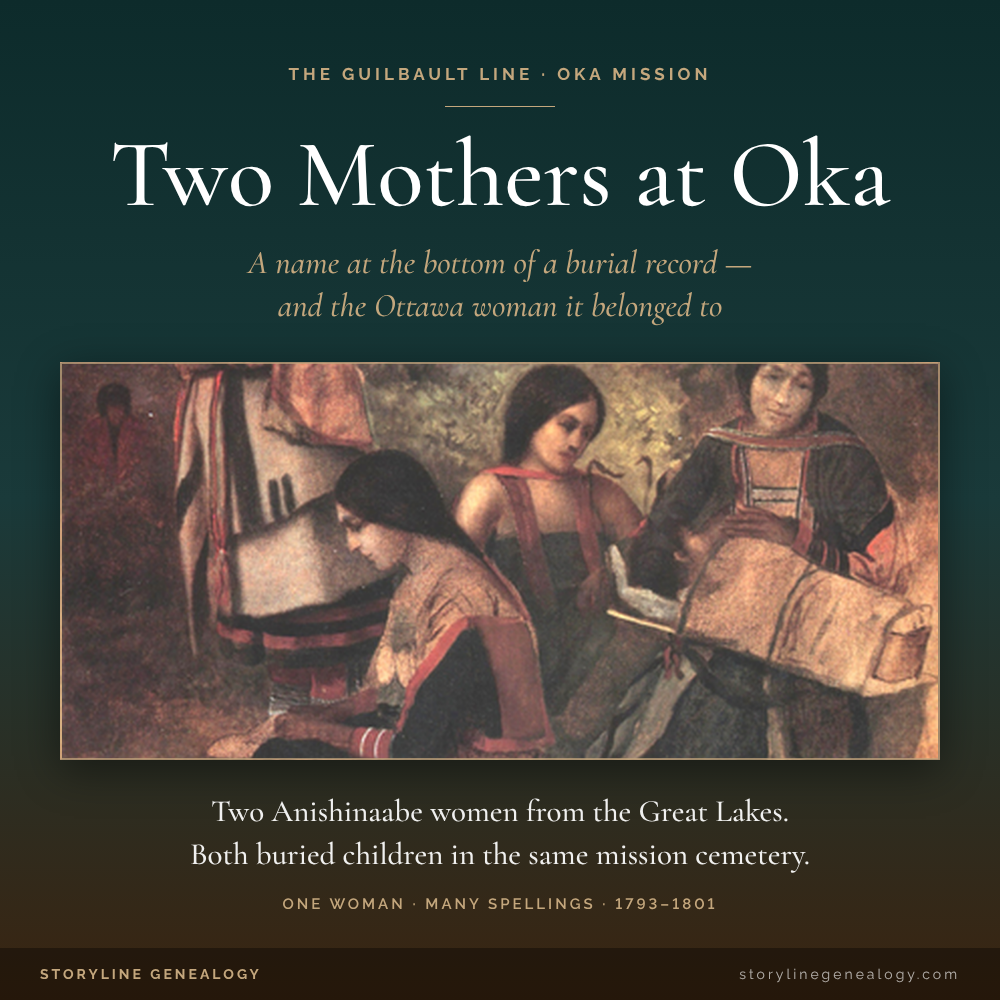 Two Mothers at Oka: Identifying Catherine Messinabikwe 
