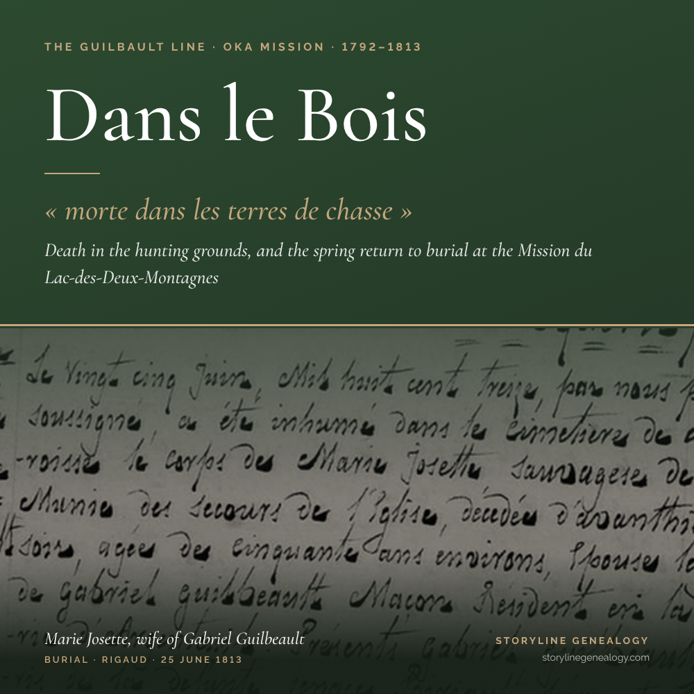 Dans le Bois: Death in the Hunting Grounds 