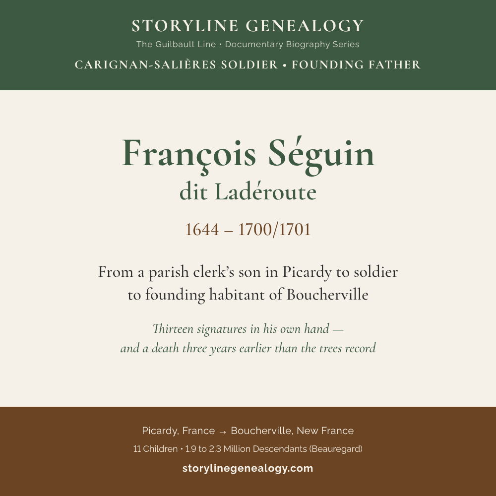 François Séguin dit Ladéroute
