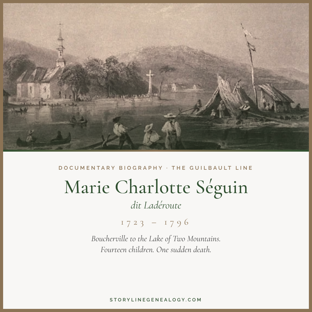 Marie Charlotte Séguin dit Ladéroute