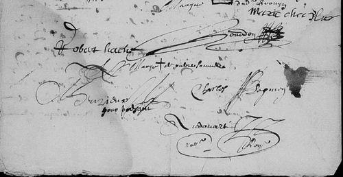 Marie Chapelier signature