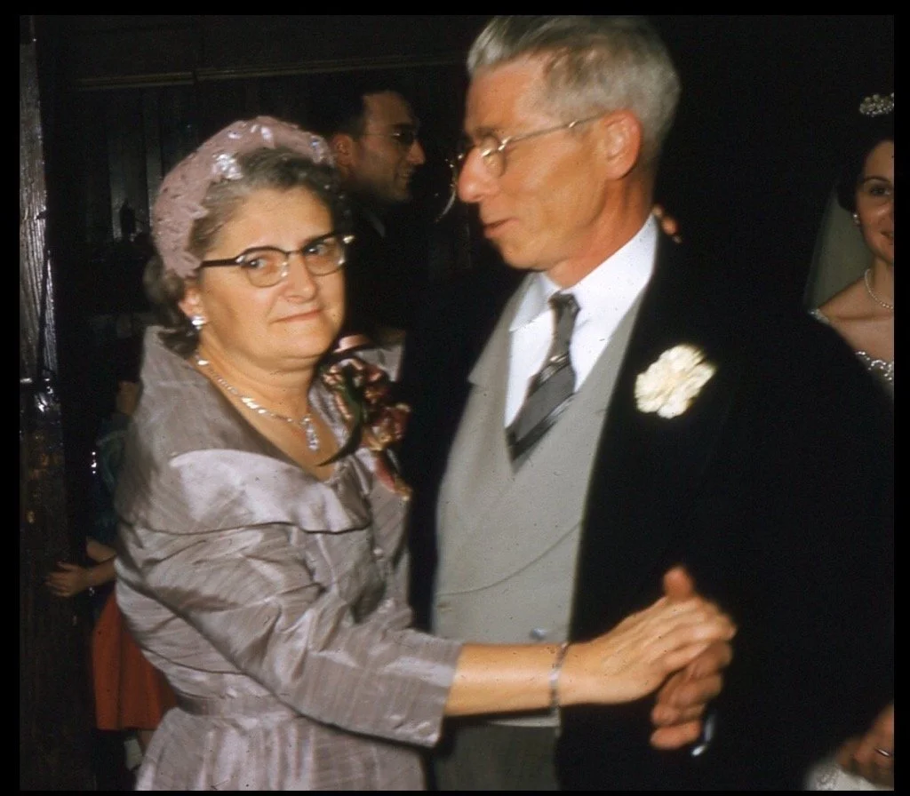 Barbara's wedding 1957