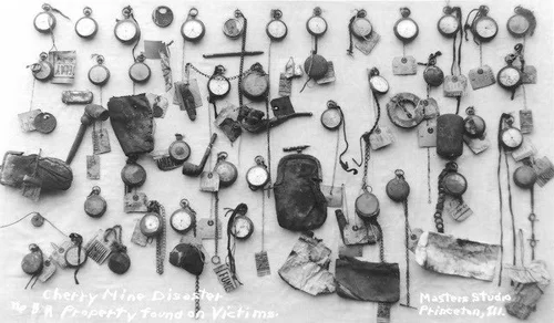 Personal property recovered from the miners