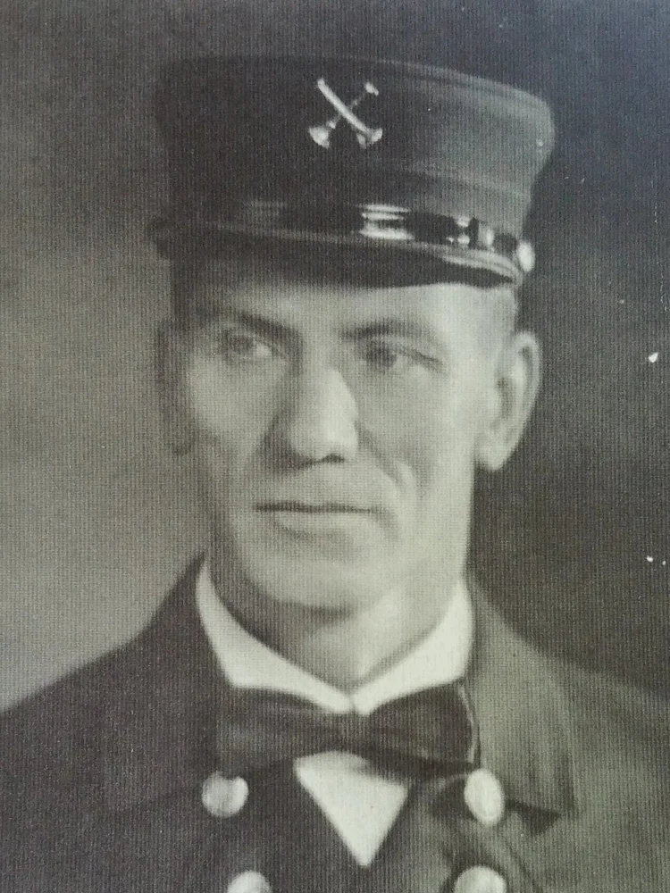 Captain Thomas P. Kenny, Battalion Chief, Chicago Fire Department, circa 1920