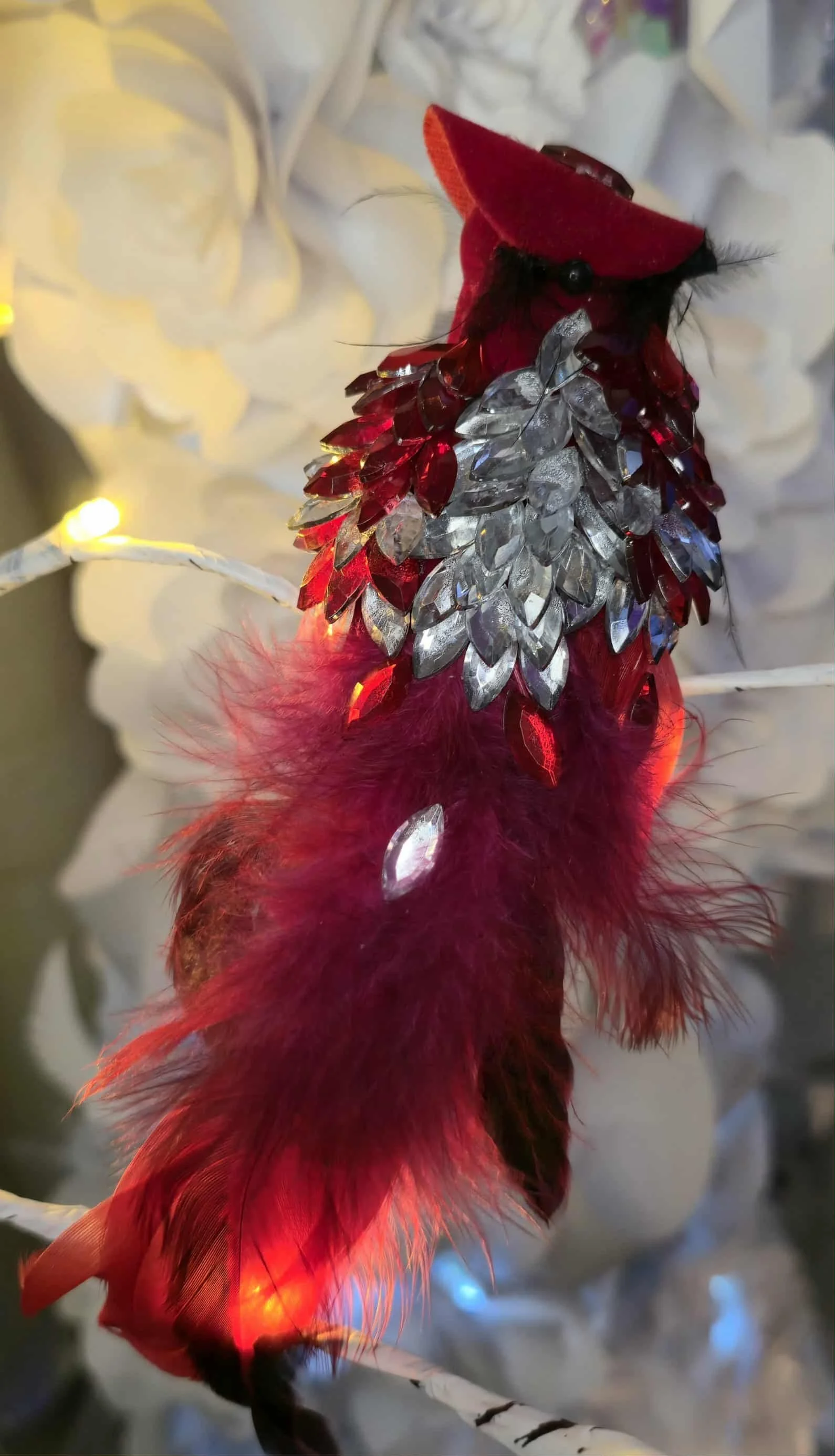 Cardinal Décoratif de Noel Celine