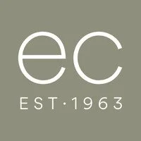 Logo with the letters 'ec' and 'EST 1963' beneath, on a light green background.