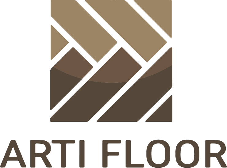 Logo of a stylized wooden floor pattern with the text 'ARTI FLOOR' underneath.