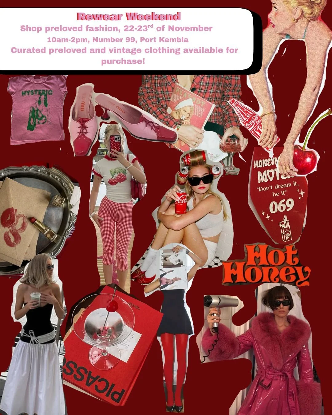 REWEAR WEEKEND!! 

Shop curated preloved fashion + CHARM BAR 

Where: @number99pk 
When: 22-23rd November 2025 
What&rsquo;s the deal you ask?? 
We will have a bunch of sick chicks selling on their preloved fashion pieces! So if you love circular, vi