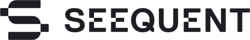 Logo of the Sequent company with stylized S and the word 'SEQUENT'.