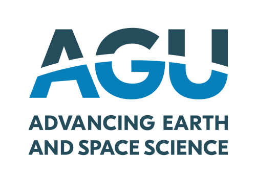 AGU logo with the text 'Advancing Earth and Space Science' underneath.