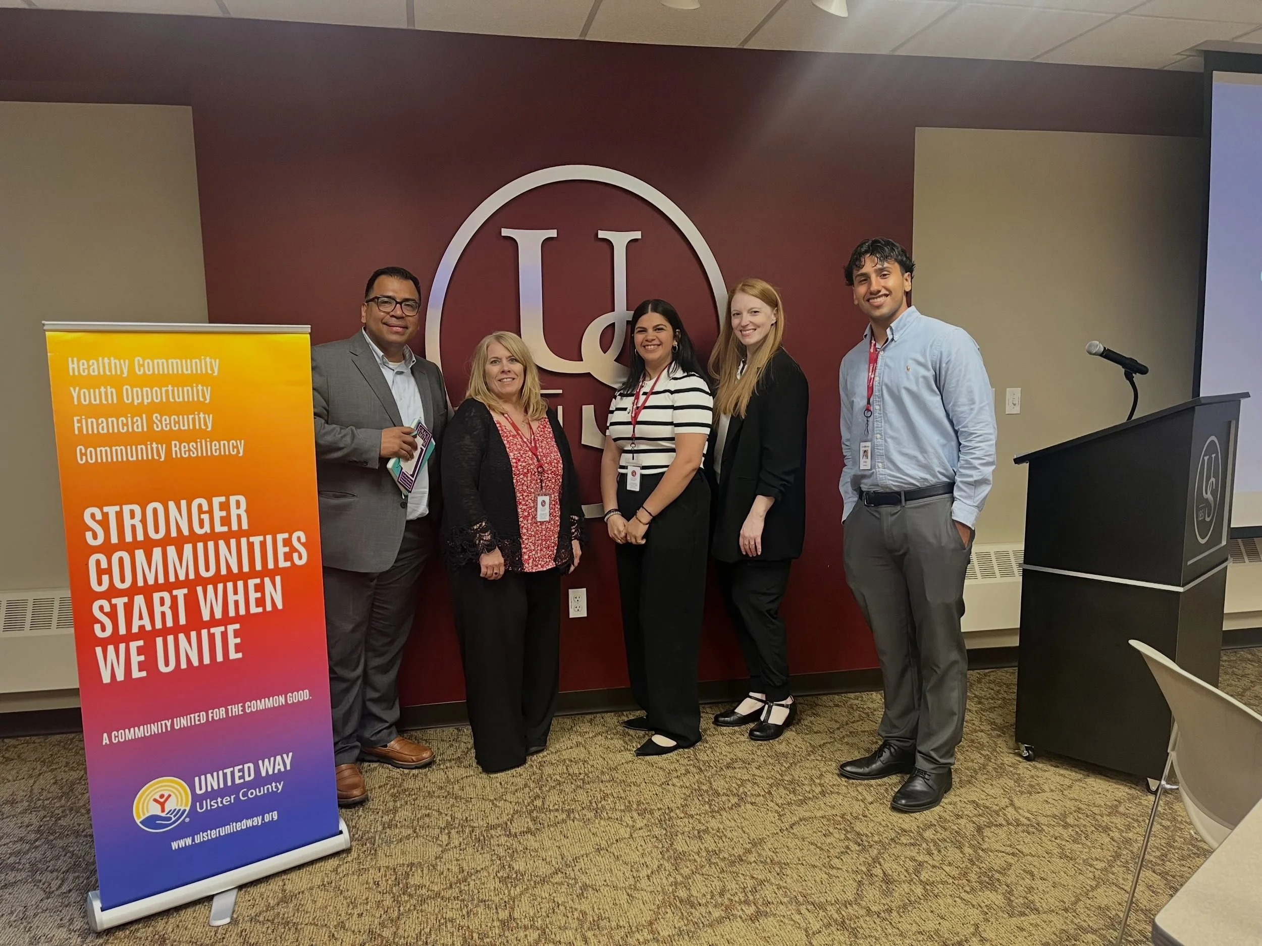A heartfelt thank you to @ulstersavings Ulster Savings Bank for hosting a United Way of Ulster County workplace campaign!
We are grateful for your commitment to strengthening our community and for giving your employees the opportunity to learn more a