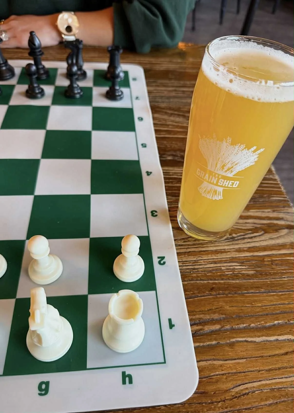 Best move I’ve made: learning how to play chess at The Grain Shed with Spokane’s Social Chess Club!
