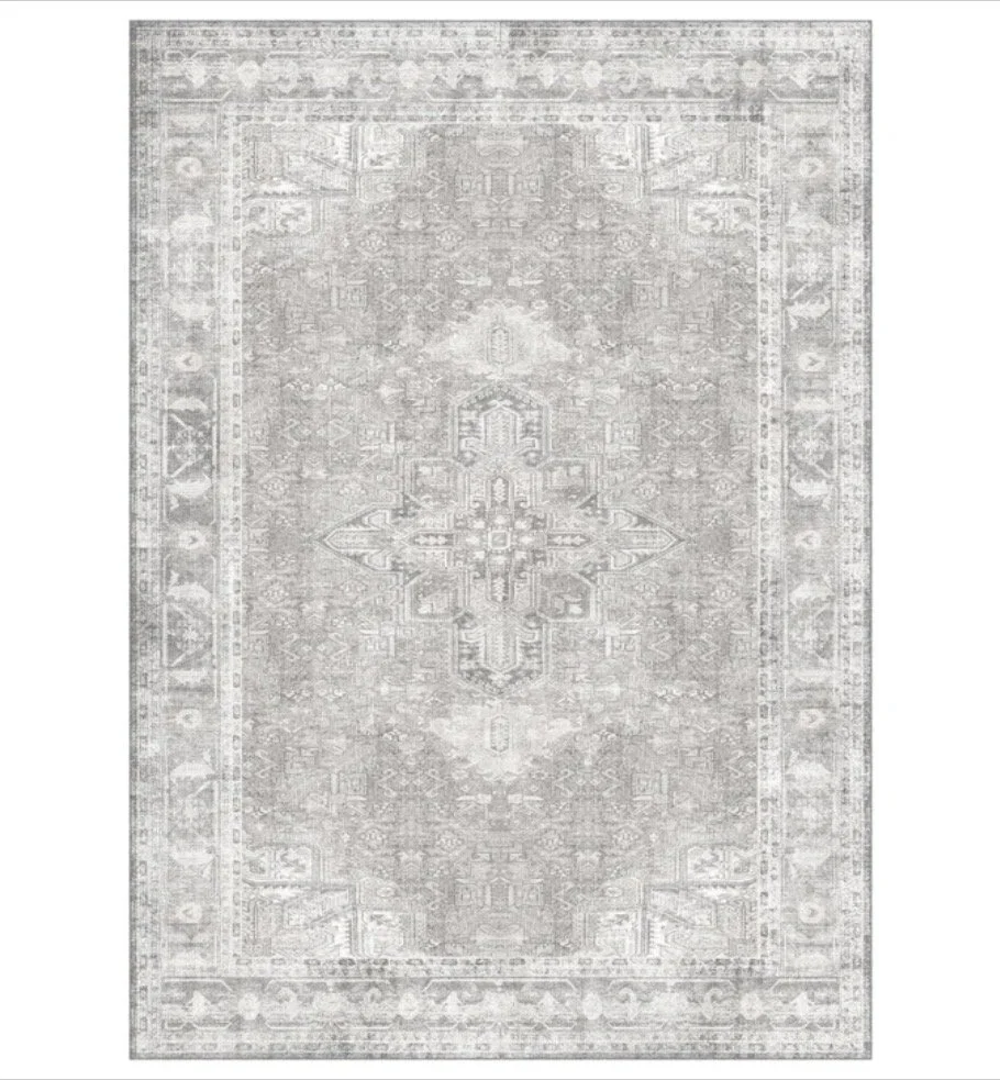 Apache Chenille Area Rug, Gilbert Gray, 9'8" x 13'7"