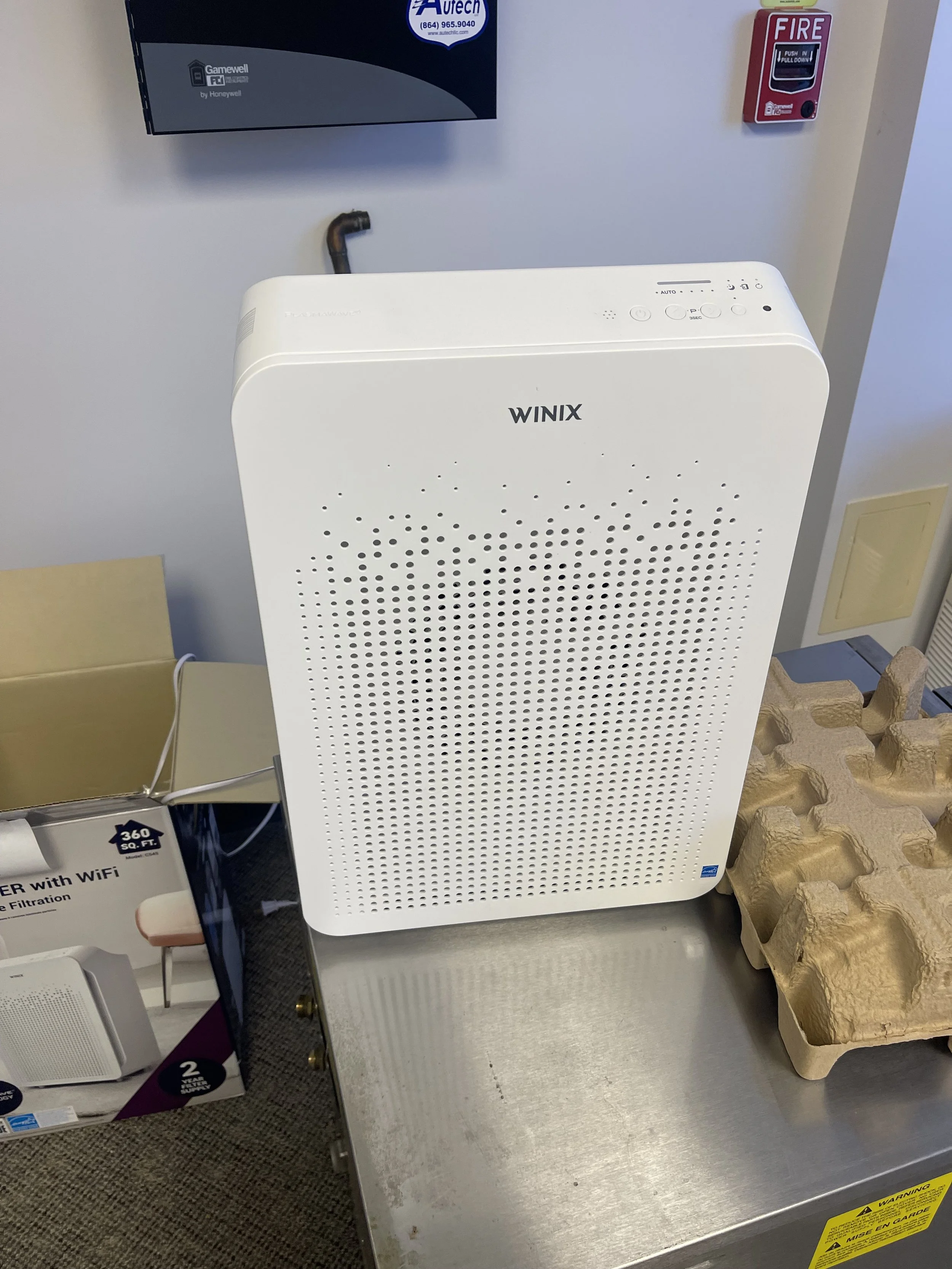 Winix C545 Air Purifier , New , needs HEPA filters