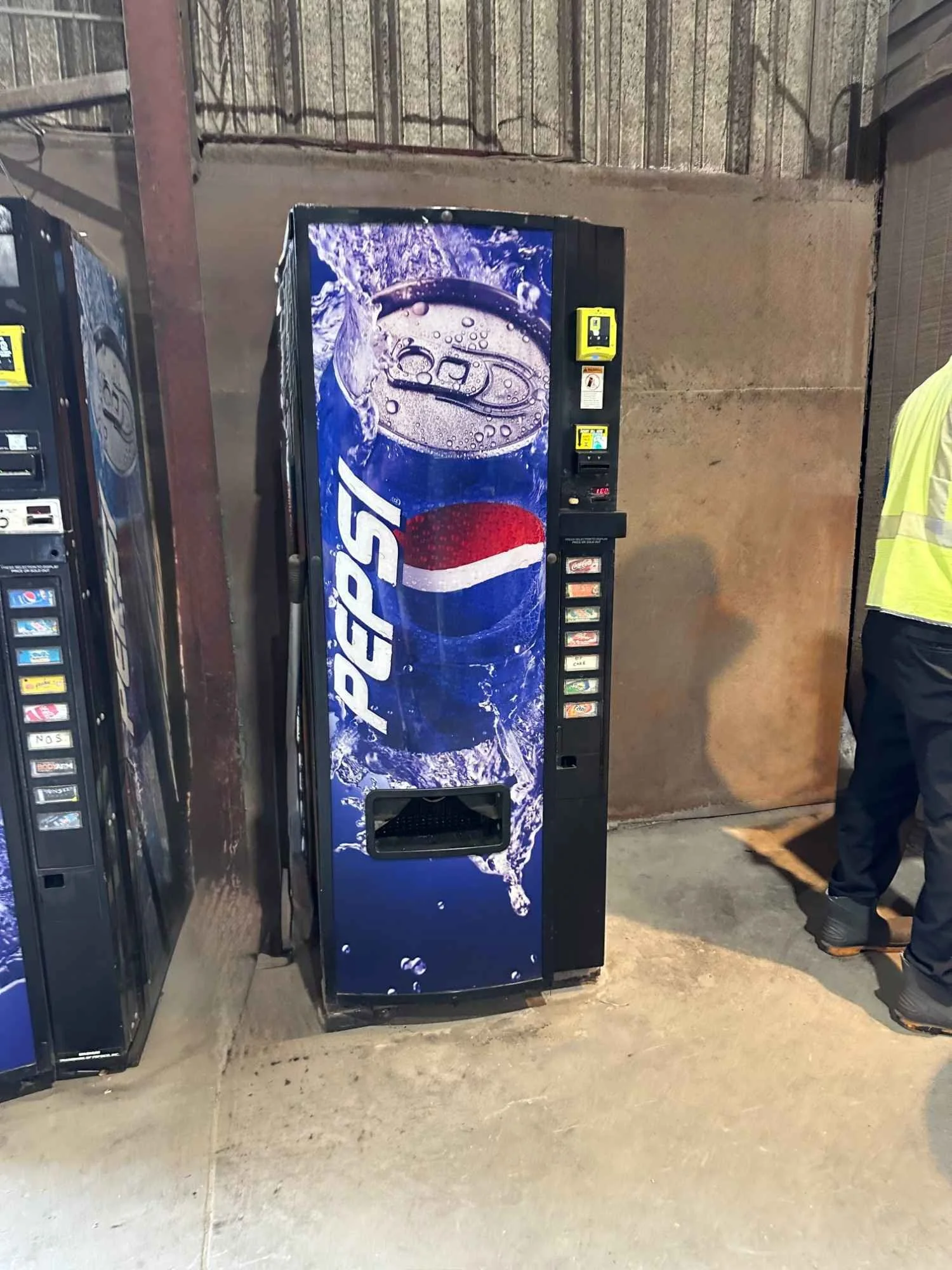 Drink machine in an Orlando machine shop