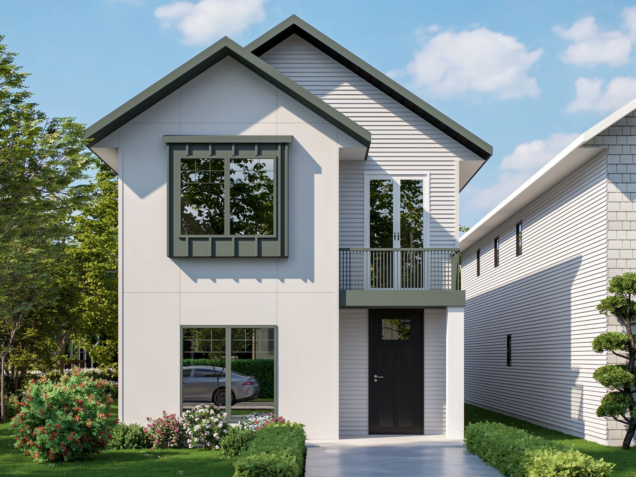 A modern two-story home already sold during pre-sale!