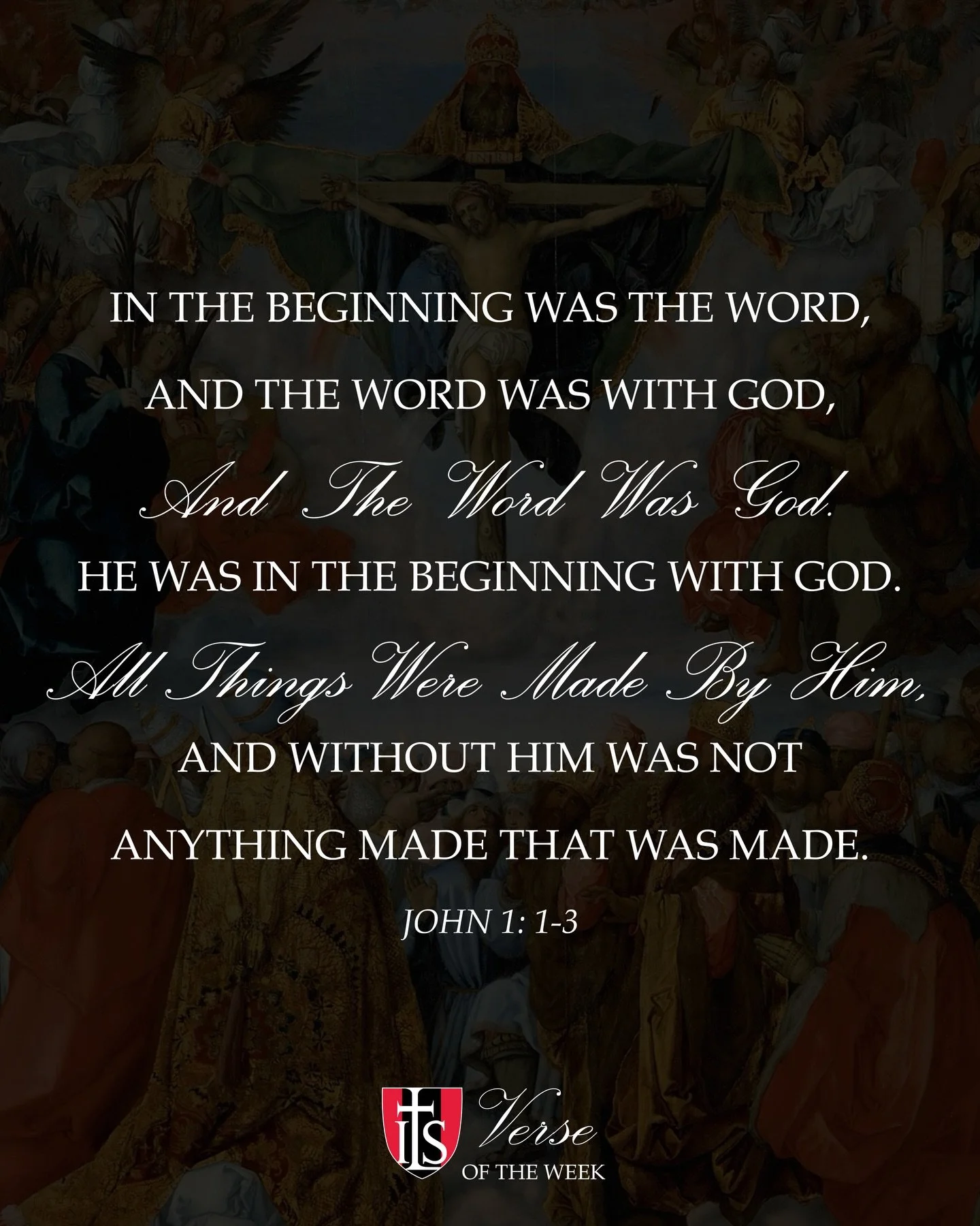 The long, dark season of Advent begins to draw to a close on this Gaudete Sunday as we rejoice that the Word spoken of in John 1 is our God, a God who would become Flesh and dwell among us. #verseoftheweek #ilsalexandria