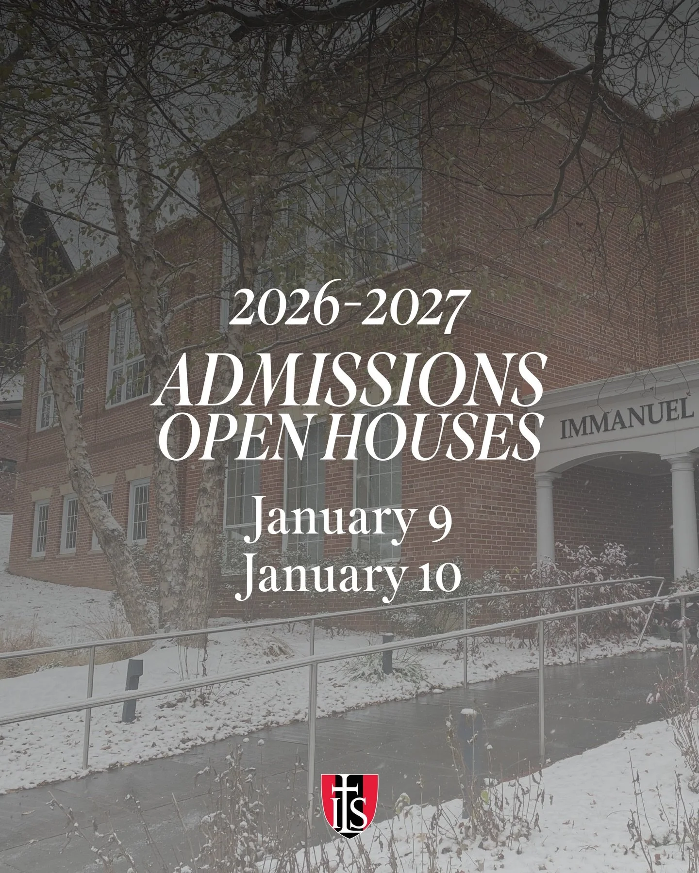 By demand, we have added an additional Admissions Open House date! Are you interested in a rich, time-tested, and low tech education for your child? Visit ILS on January 9th or 10th! Link to register in bio. #ilsalexandria #extraordinaryalx #openhous