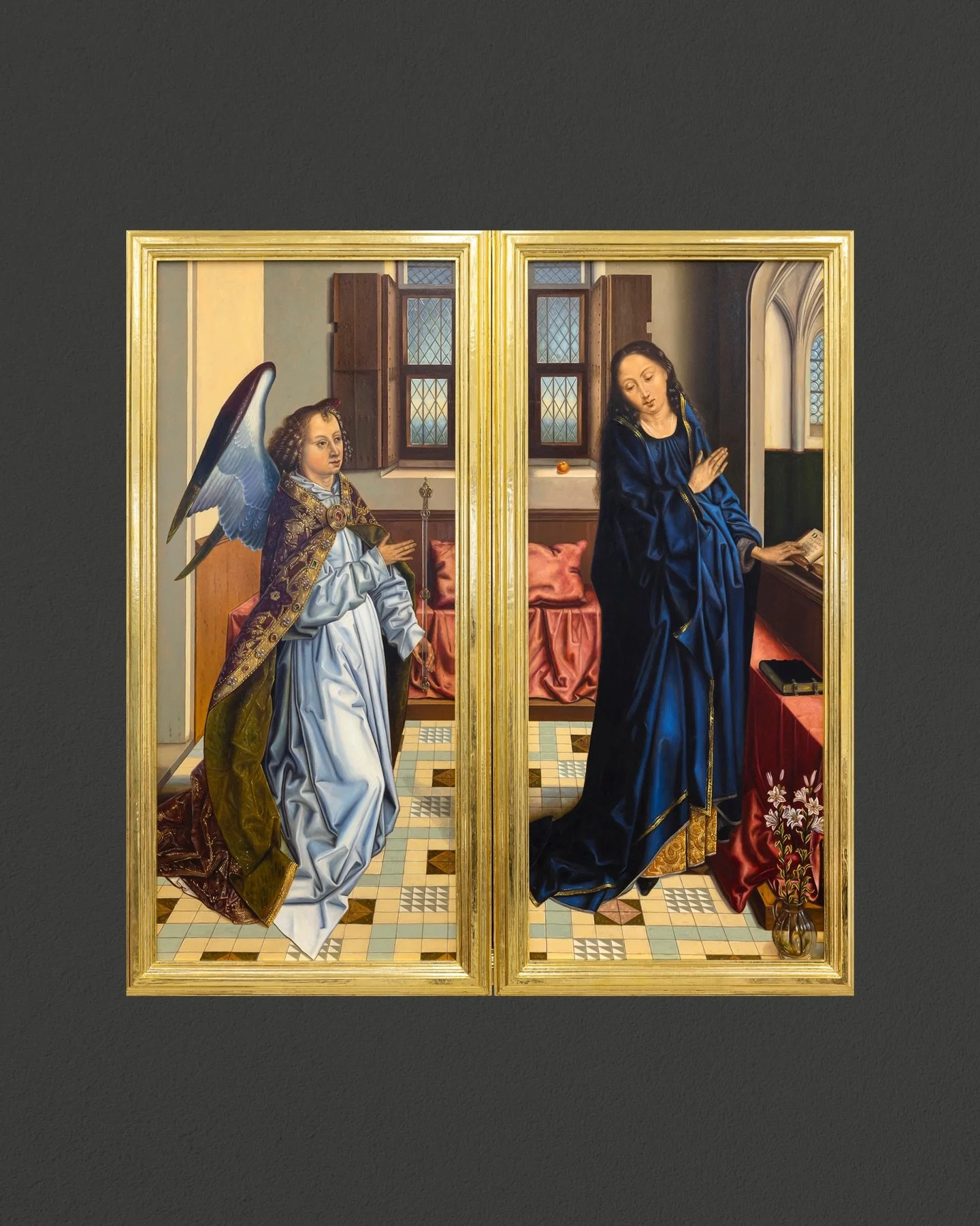 Perhaps the most important stop on a tour of Immanuel is the church&rsquo;s sanctuary, home to a beloved hand-carved triptych from Albl of Oberammergau depicting the visit of the Magi and the Annunciation. The Albl team builds on fourteen generations