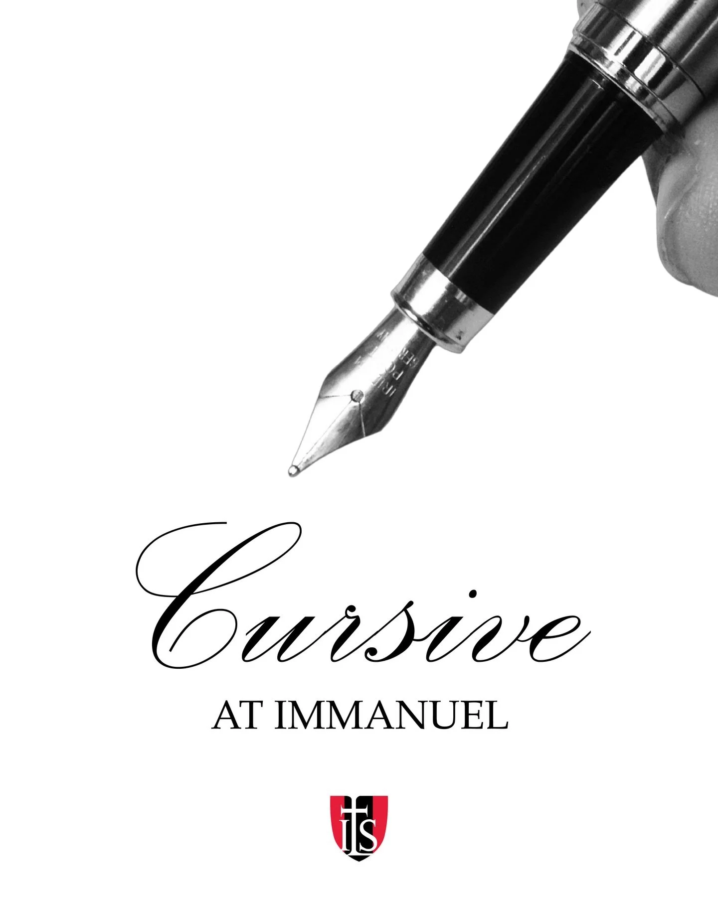 At ILS, we continue to value the beauty and benefits that cursive brings to our students. #ilsalexandria #classicalchristianeducation #classicallutheraneducation #alexandriava #cursive