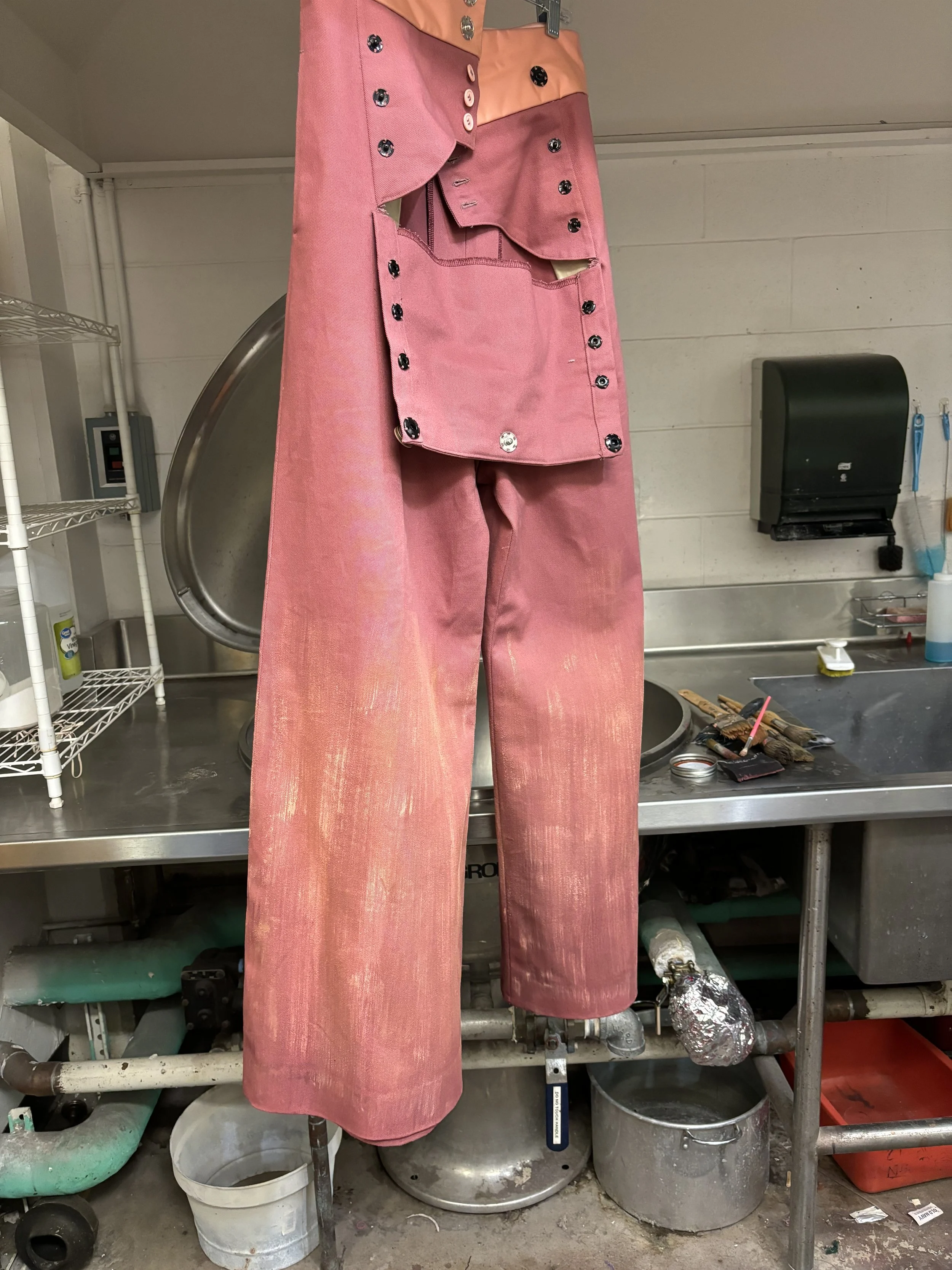 Hanging to dry after painting ft. So many snaps!