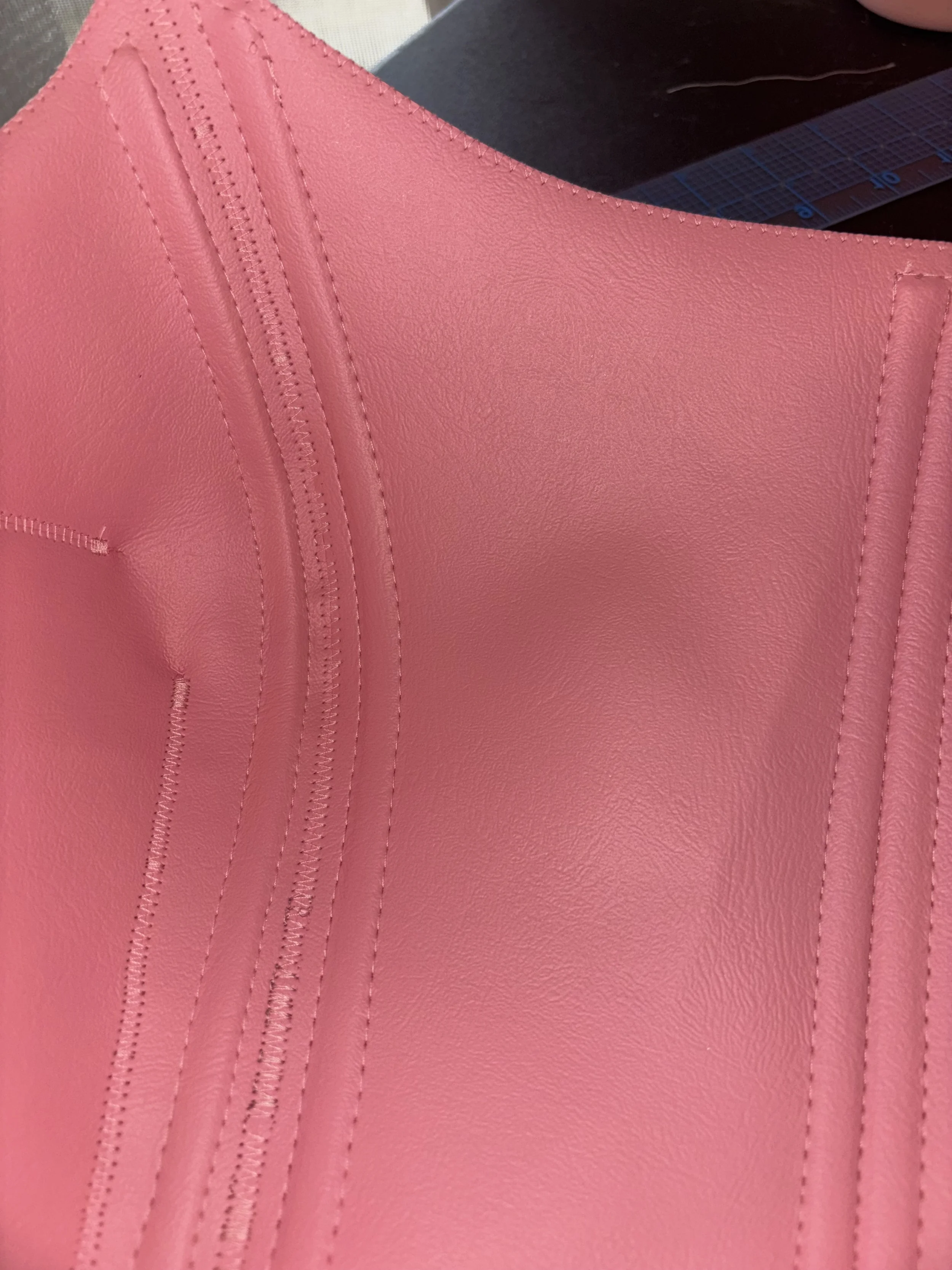 Vinyl Bodice Lining view