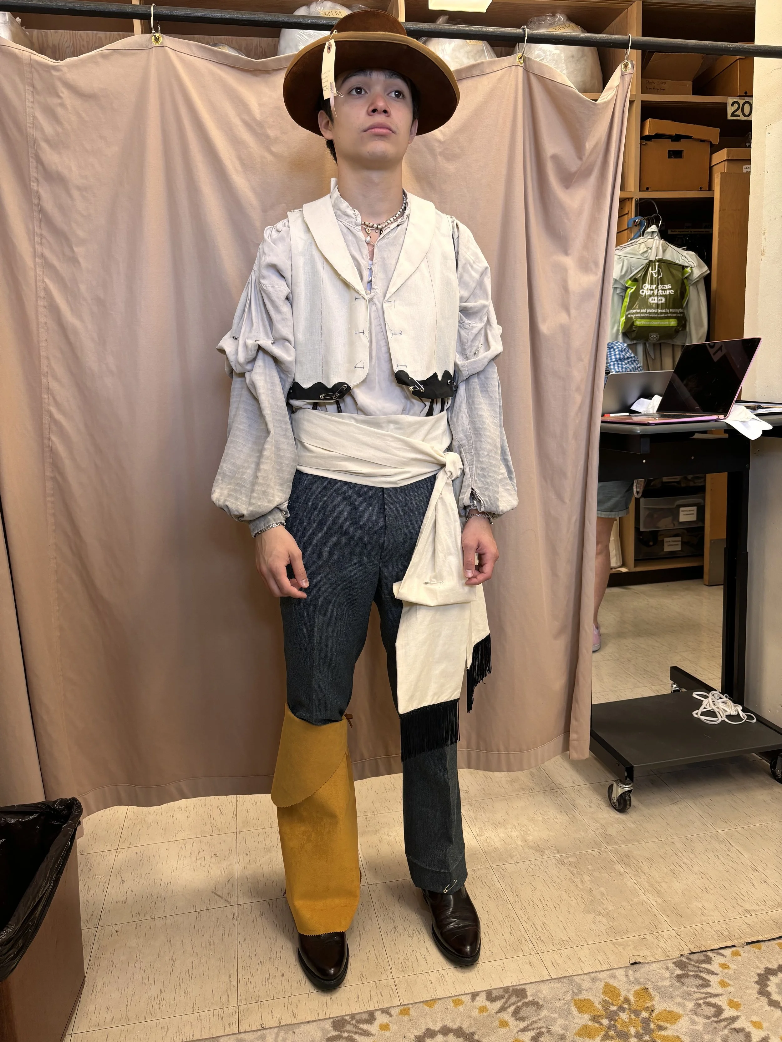 Vest and Clothing Alterations during first fitting