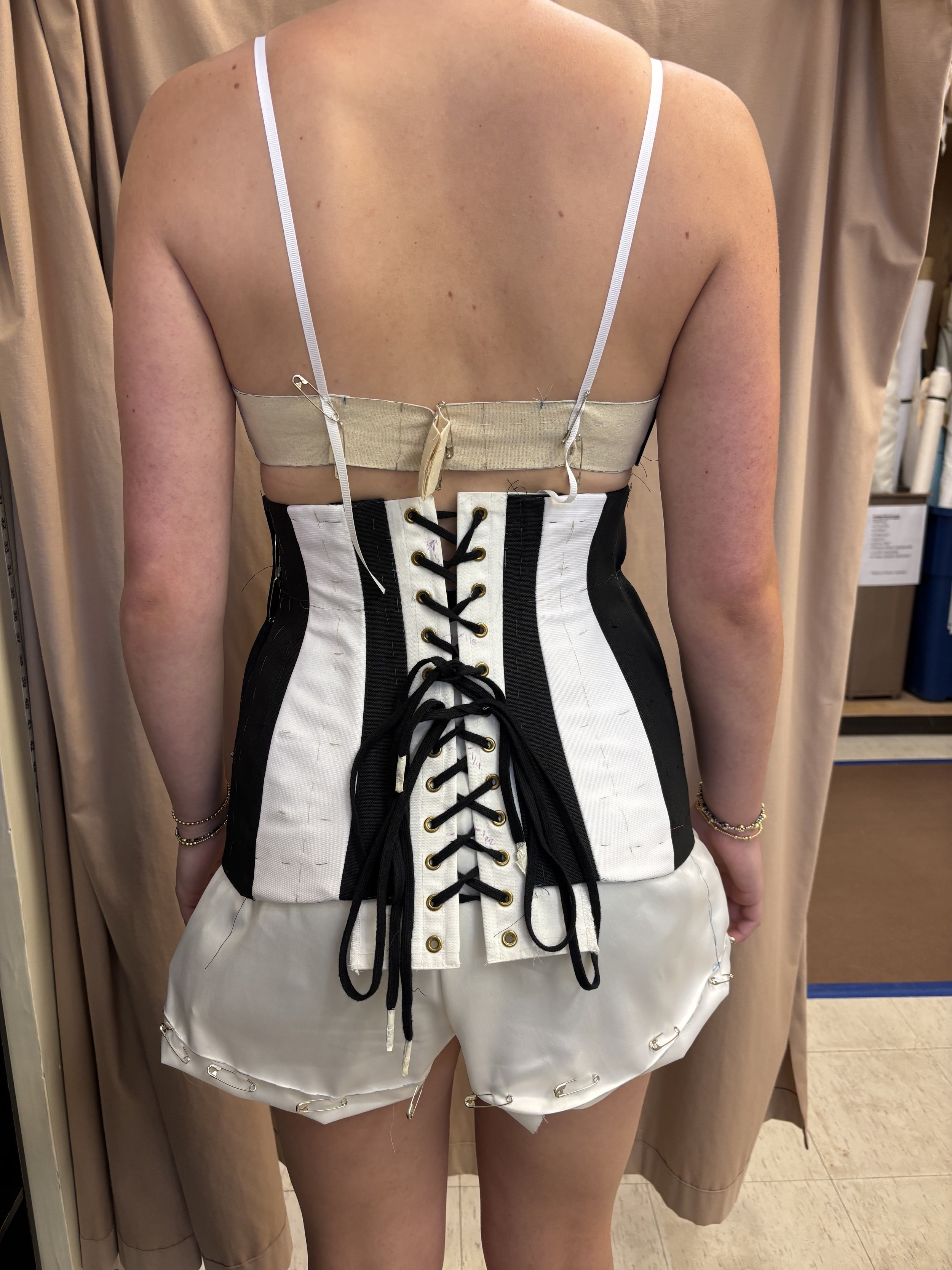 Corset Back, First Fitting