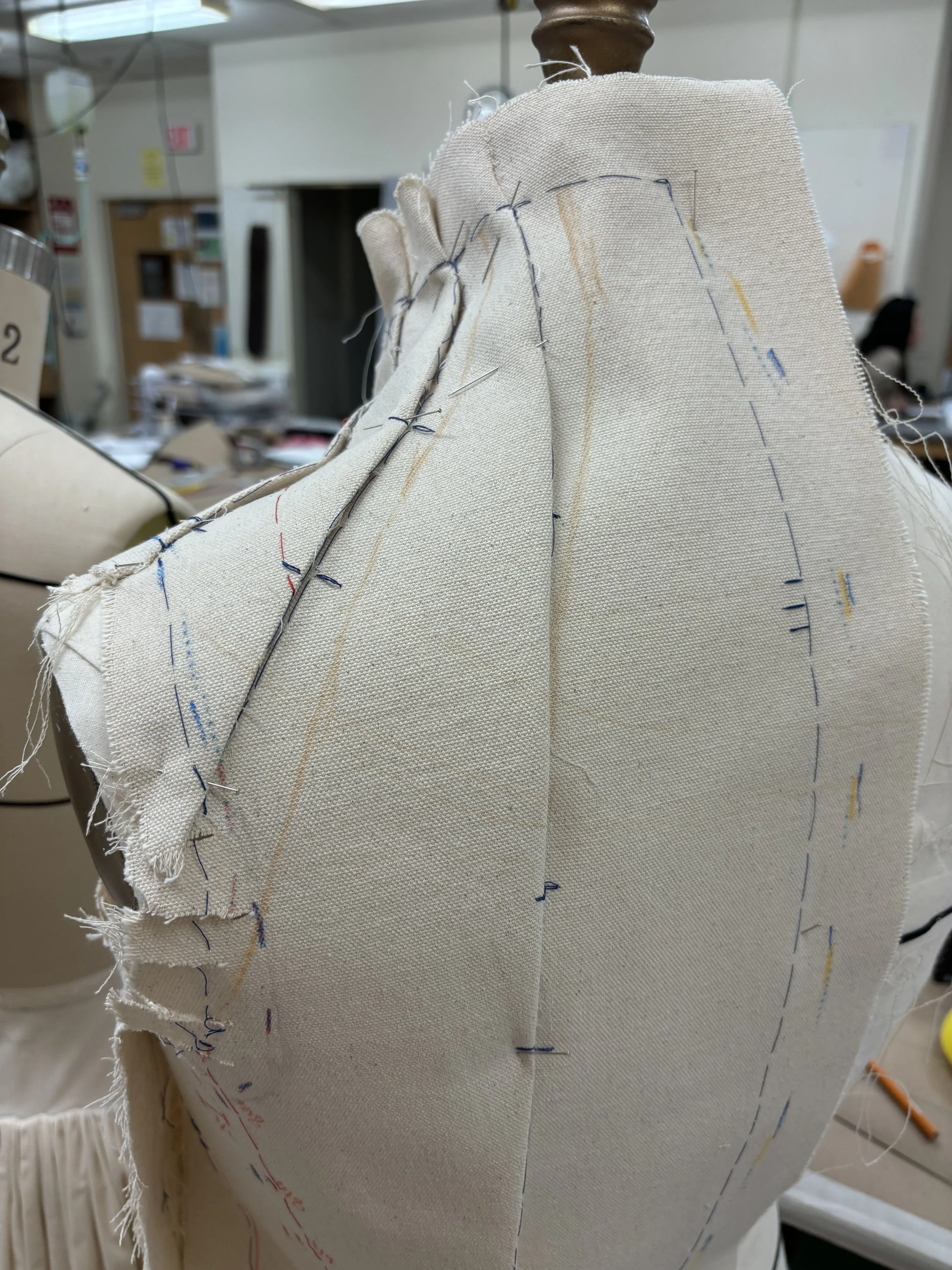 Even more Pattern alterations, making front and back more in-conversation