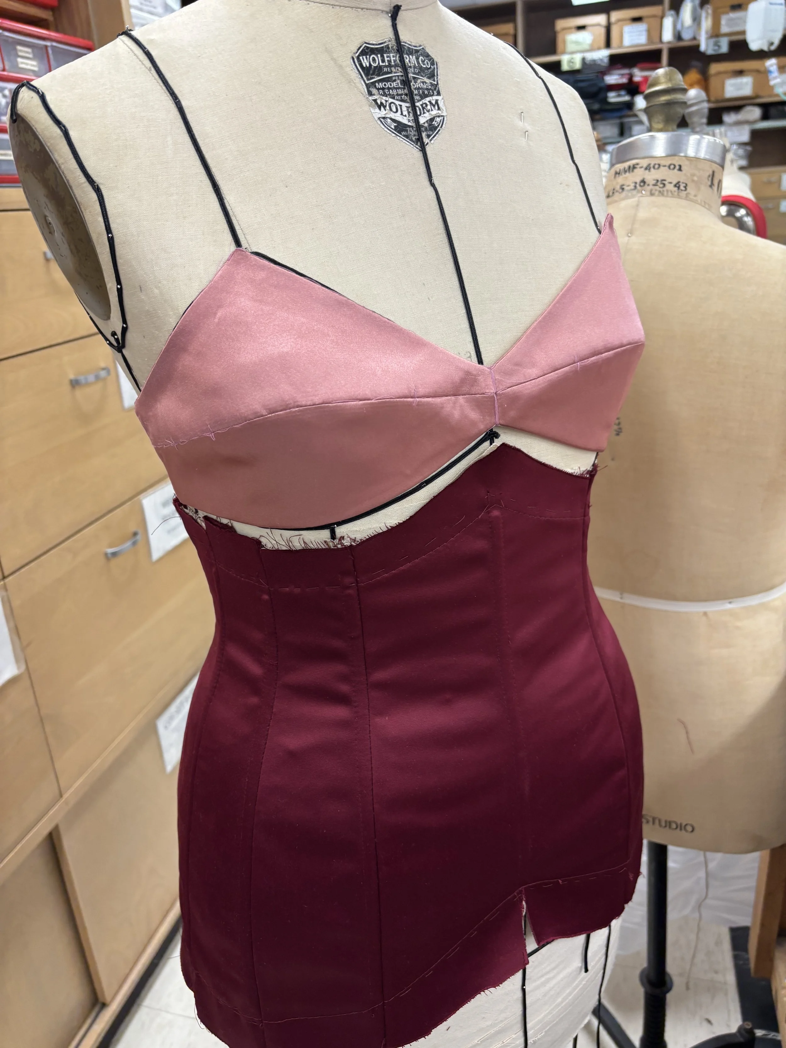 Hands Bra and Corset in Progress