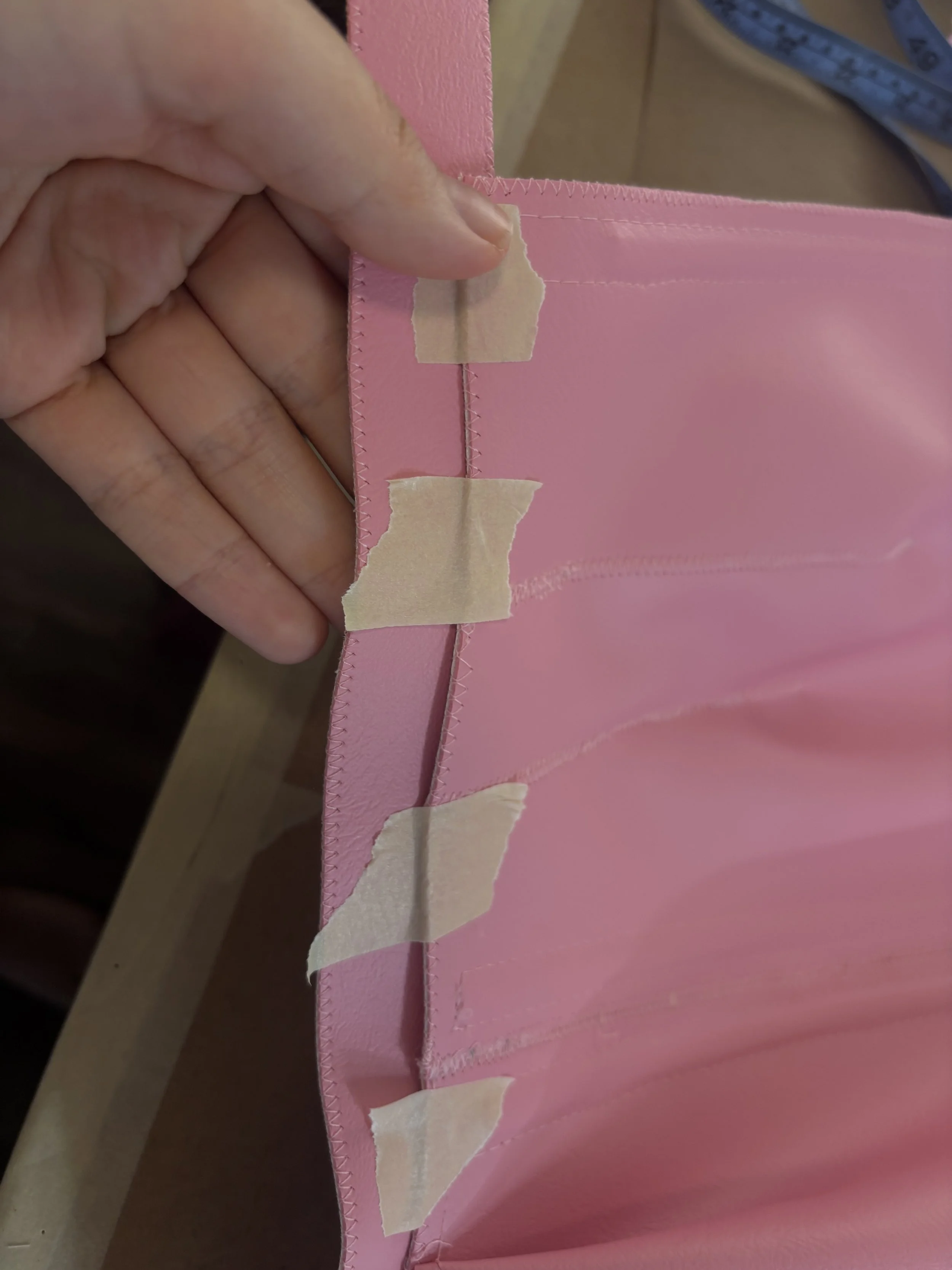 Back view - Vinyl Waistband
