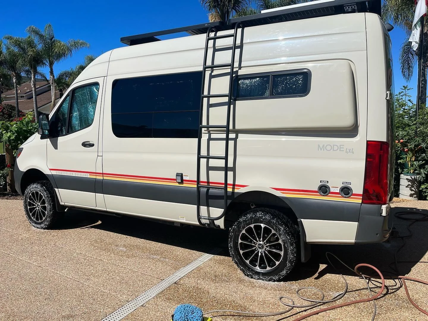 Why bring a Jeep when you can have a house on BFGoodrich&rsquo;s? Introducing the Sprinter Van package! Contact for a quote.