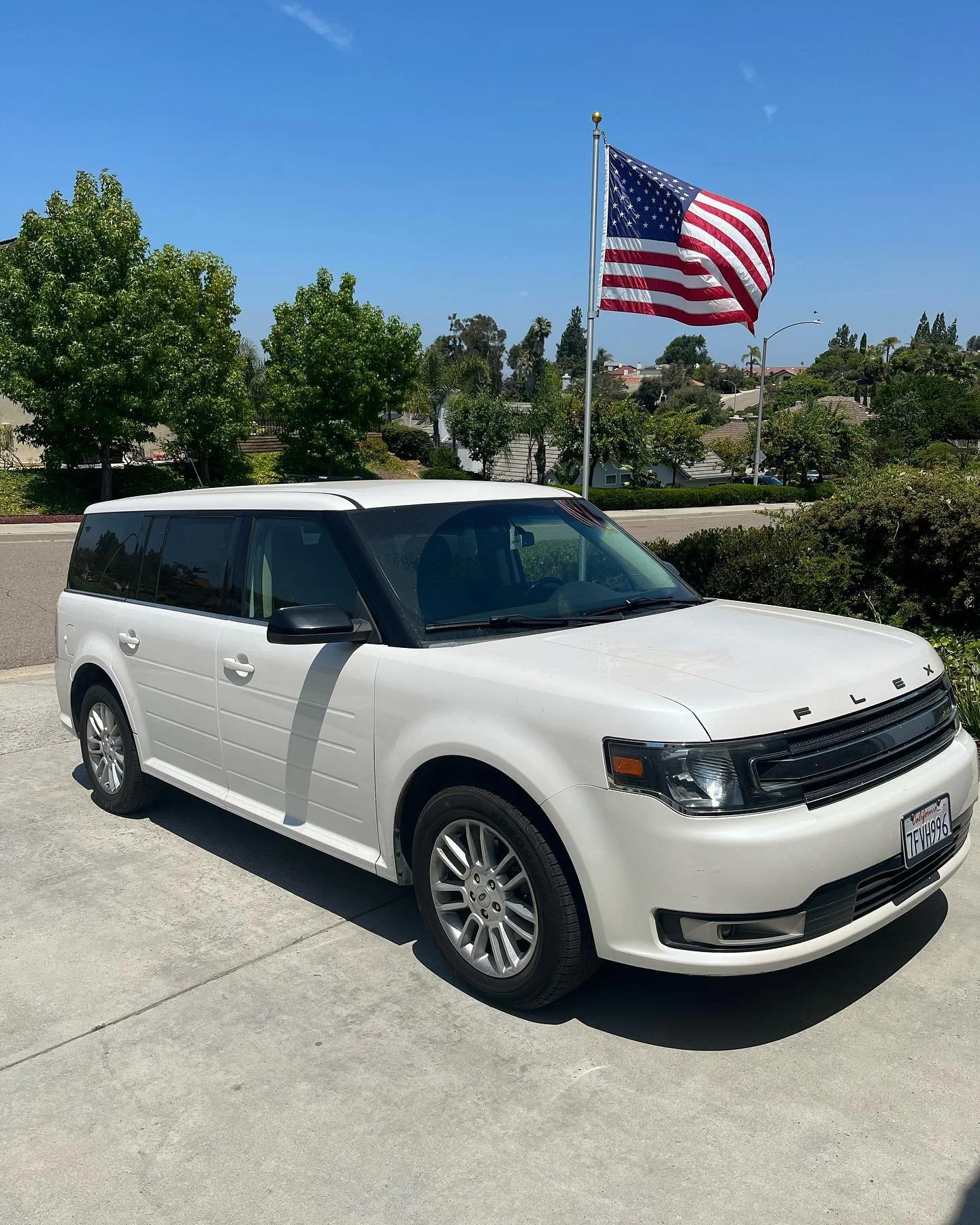 This Ford Flex got what it needed today!