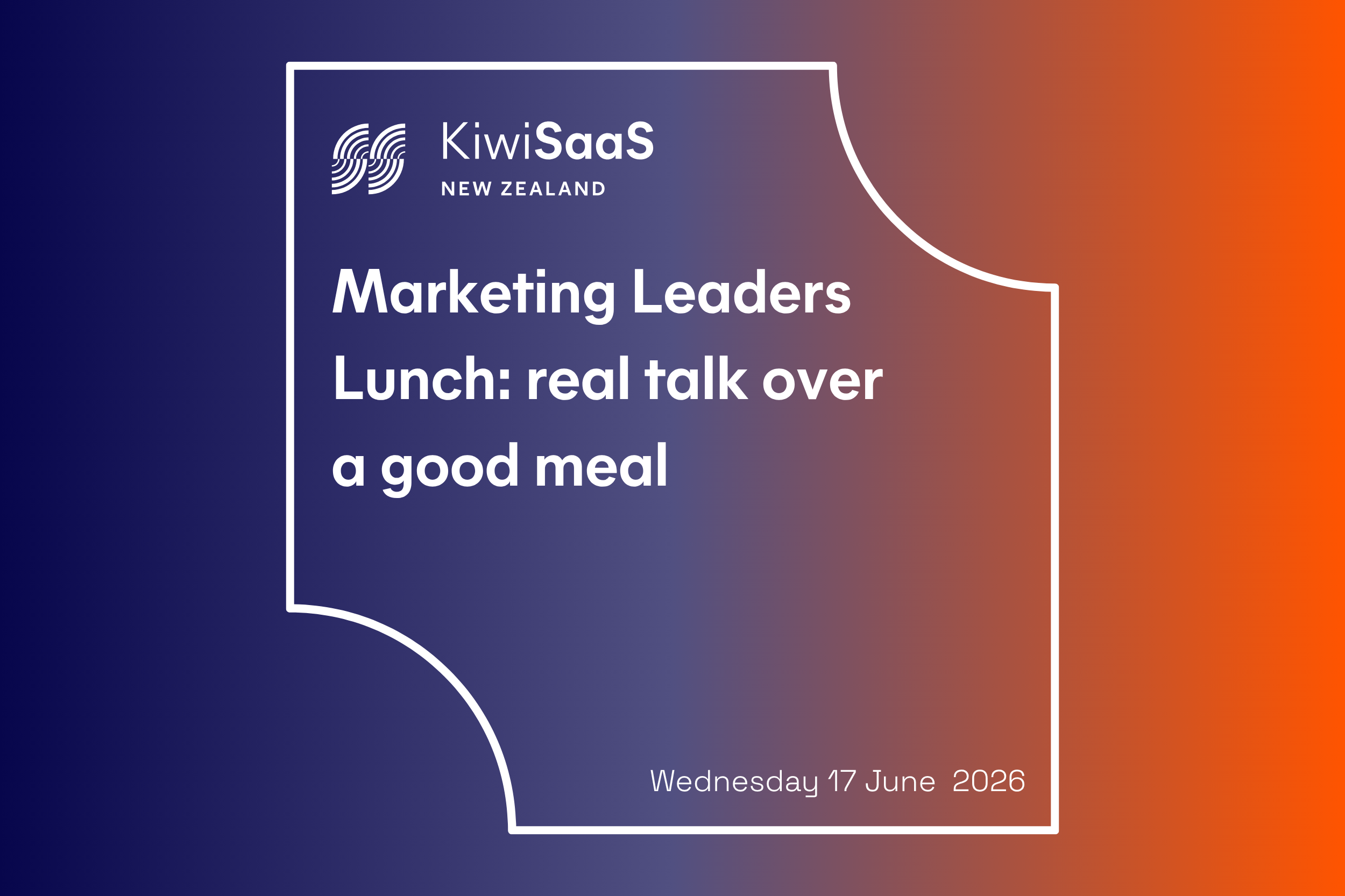 Marketing Leaders Lunch: real talk over a good meal