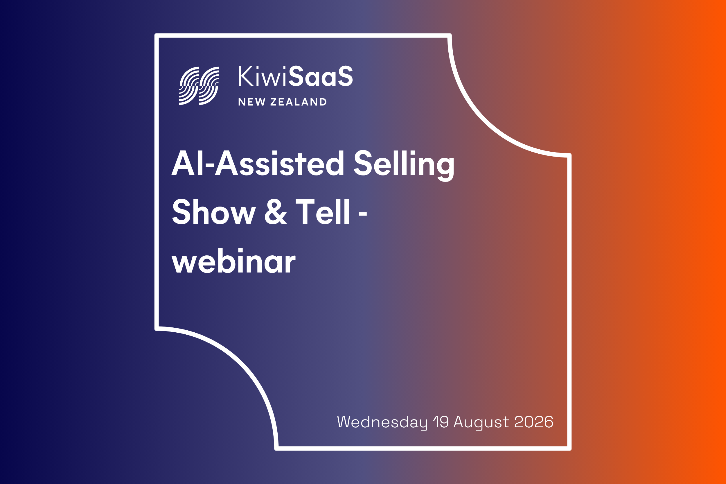 AI-Assisted Selling Show &amp; Tell - webinar
