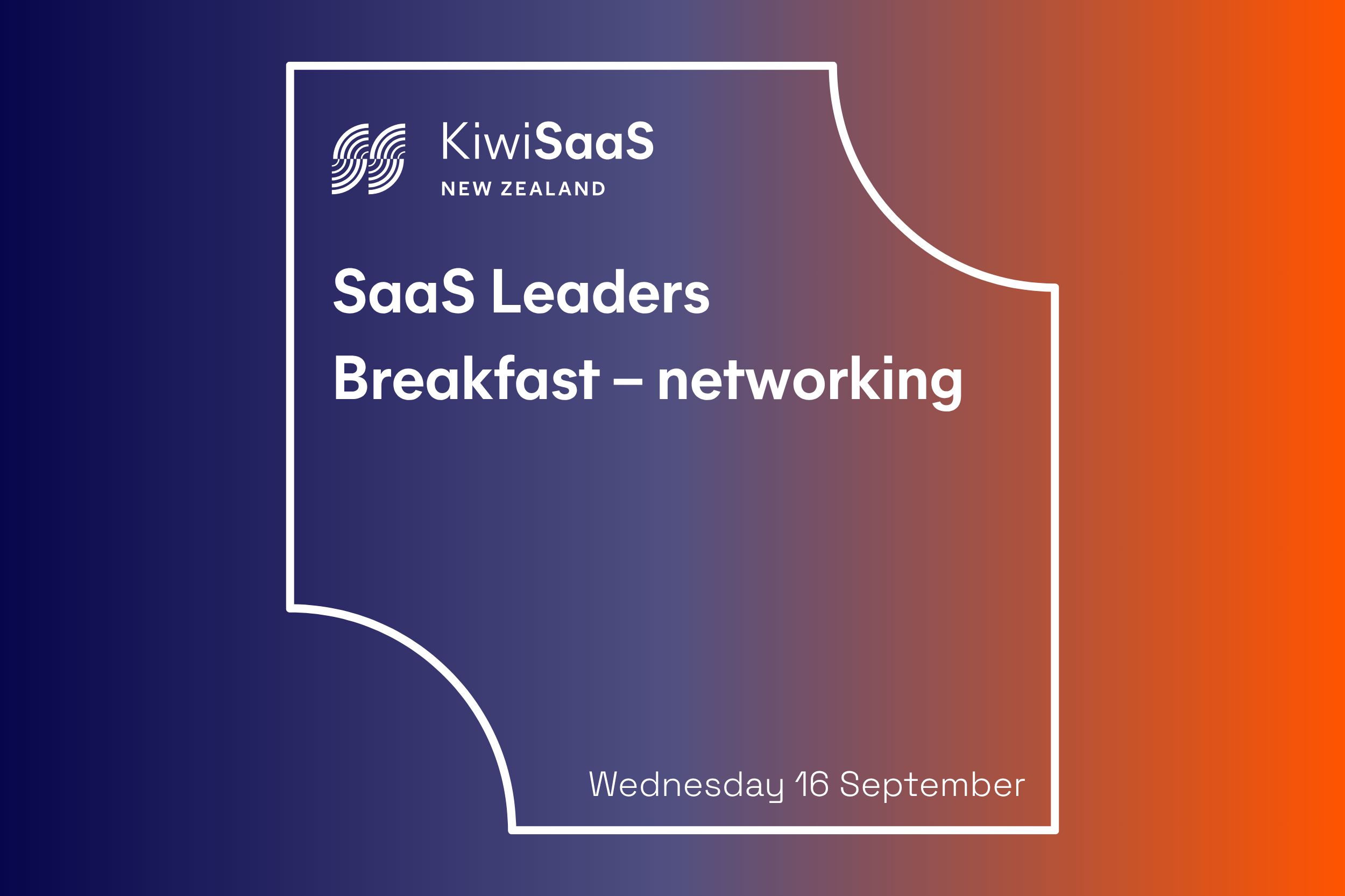 SaaS Leaders Breakfast – networking
