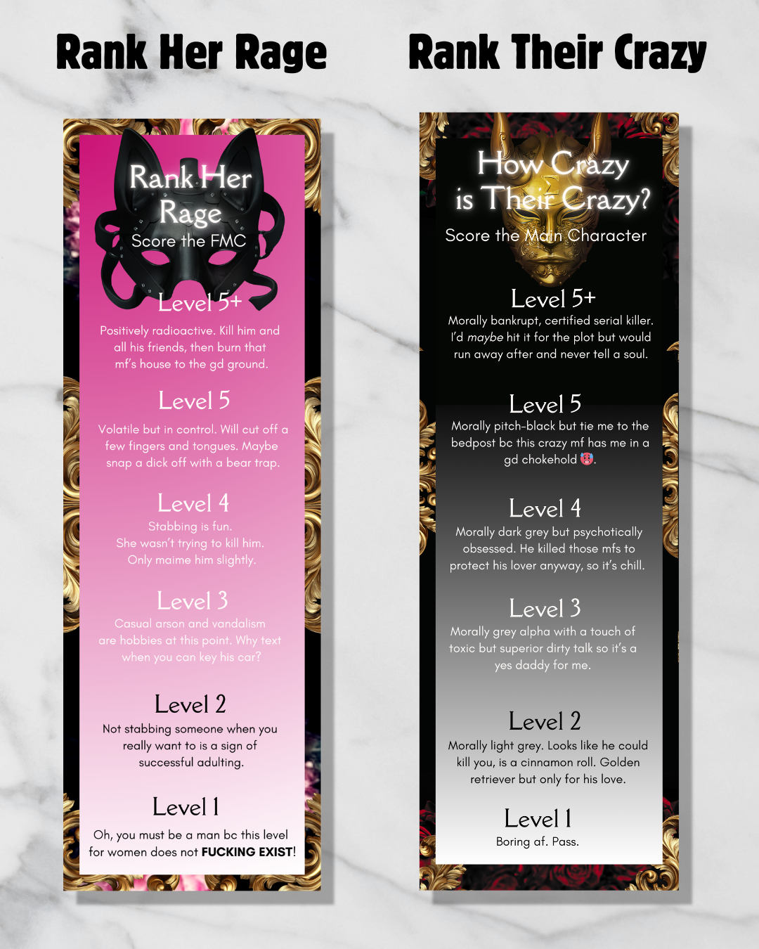 Sins of the Sigma Bookmark Bundle