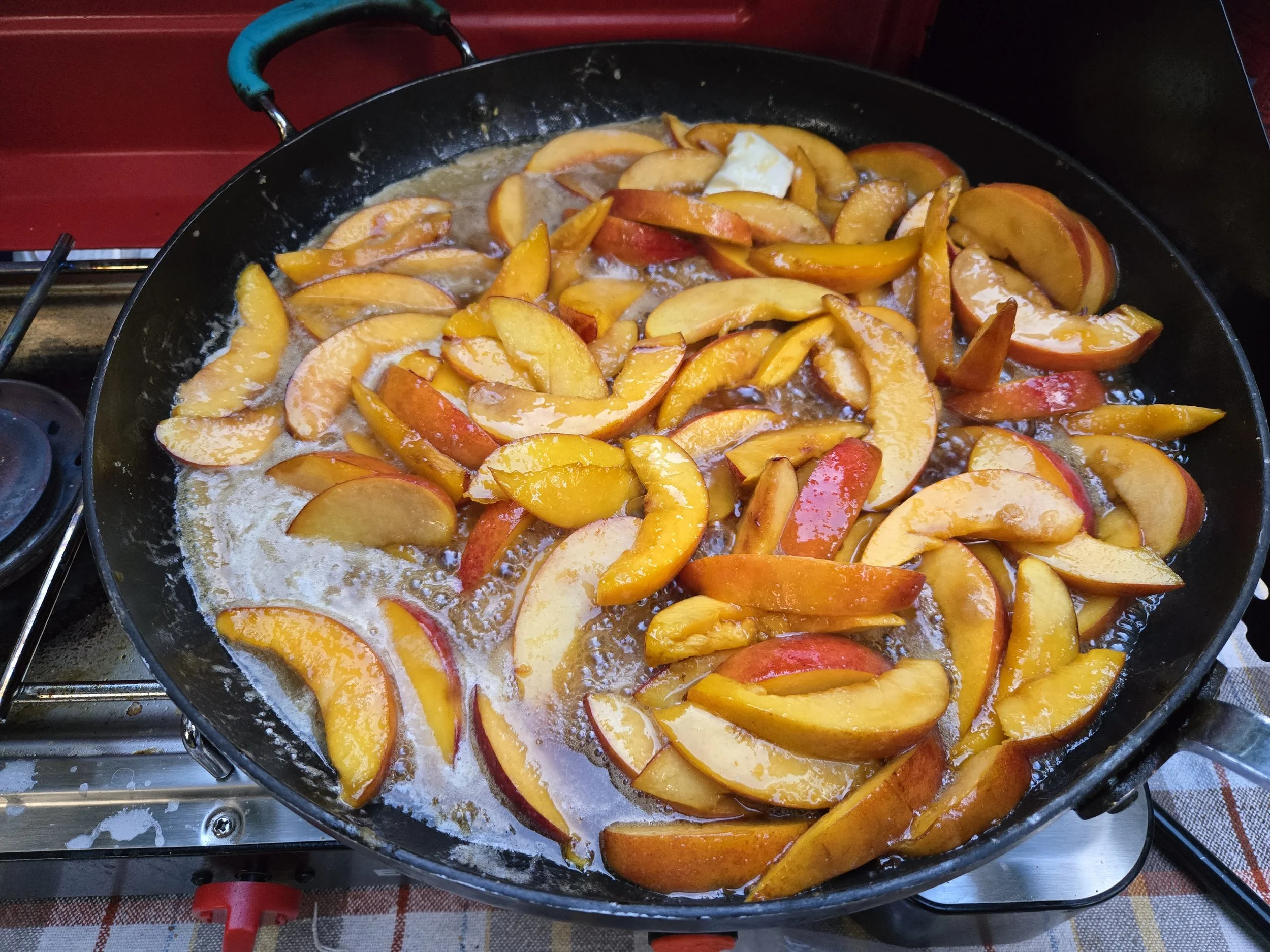 Lassen 26 peaches in skillet.jpg