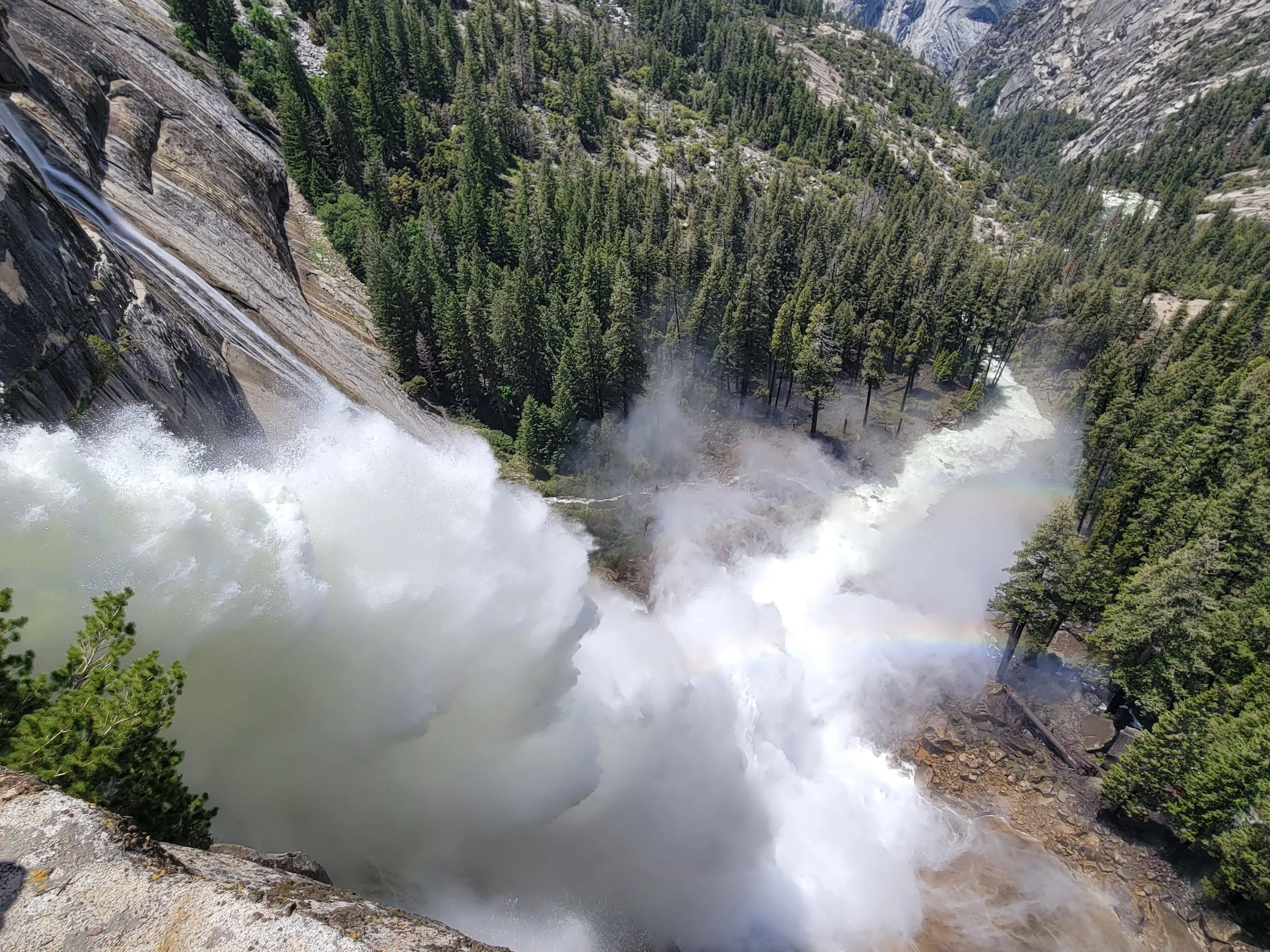 Nevada Falls in Yosemite national park