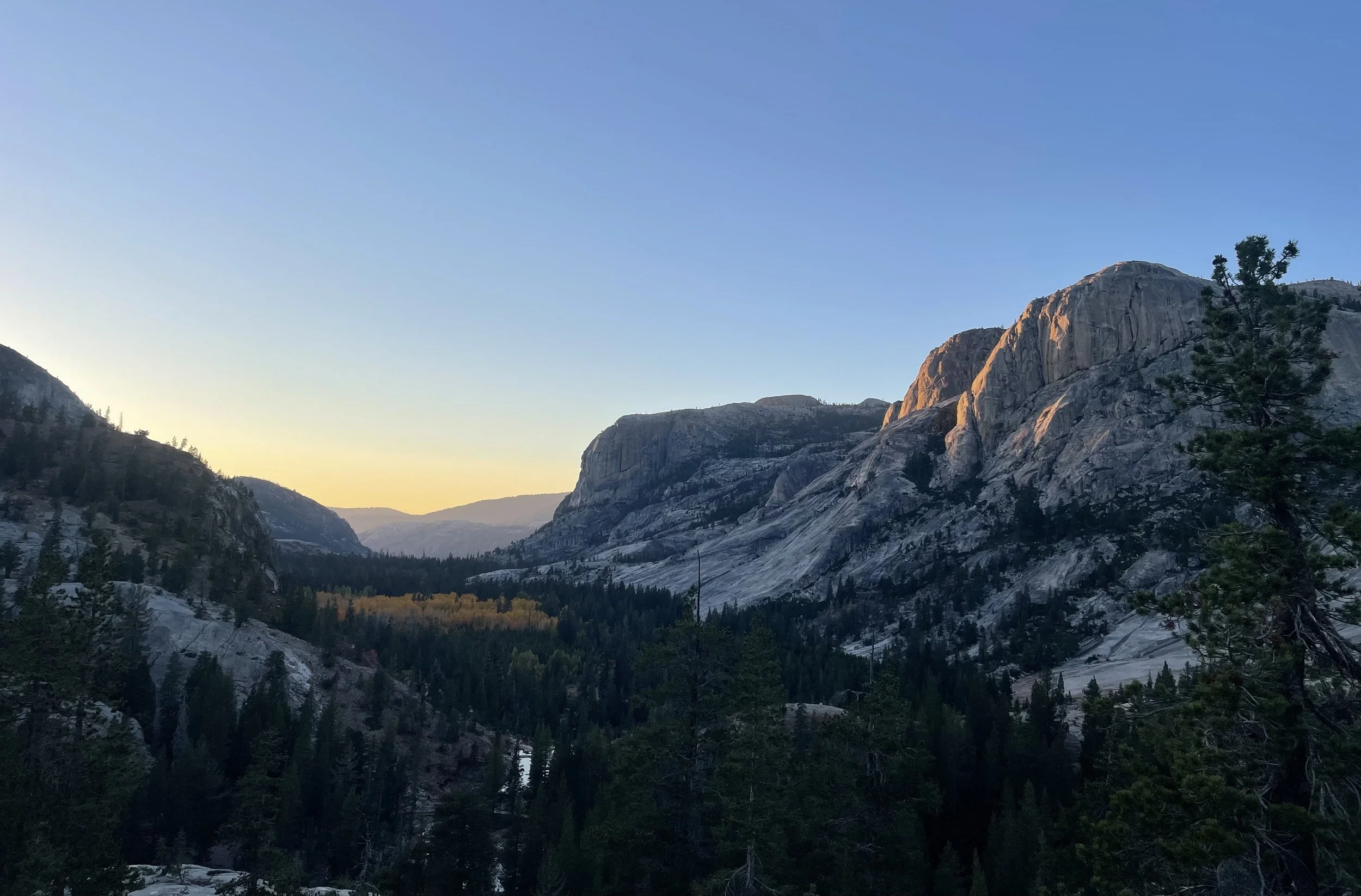 Grand Canyon of the Tuolumne Trip in yosemite