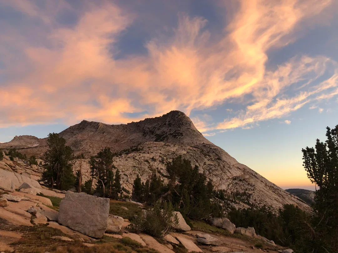 Vogelsang peak sunset reddit image.webp