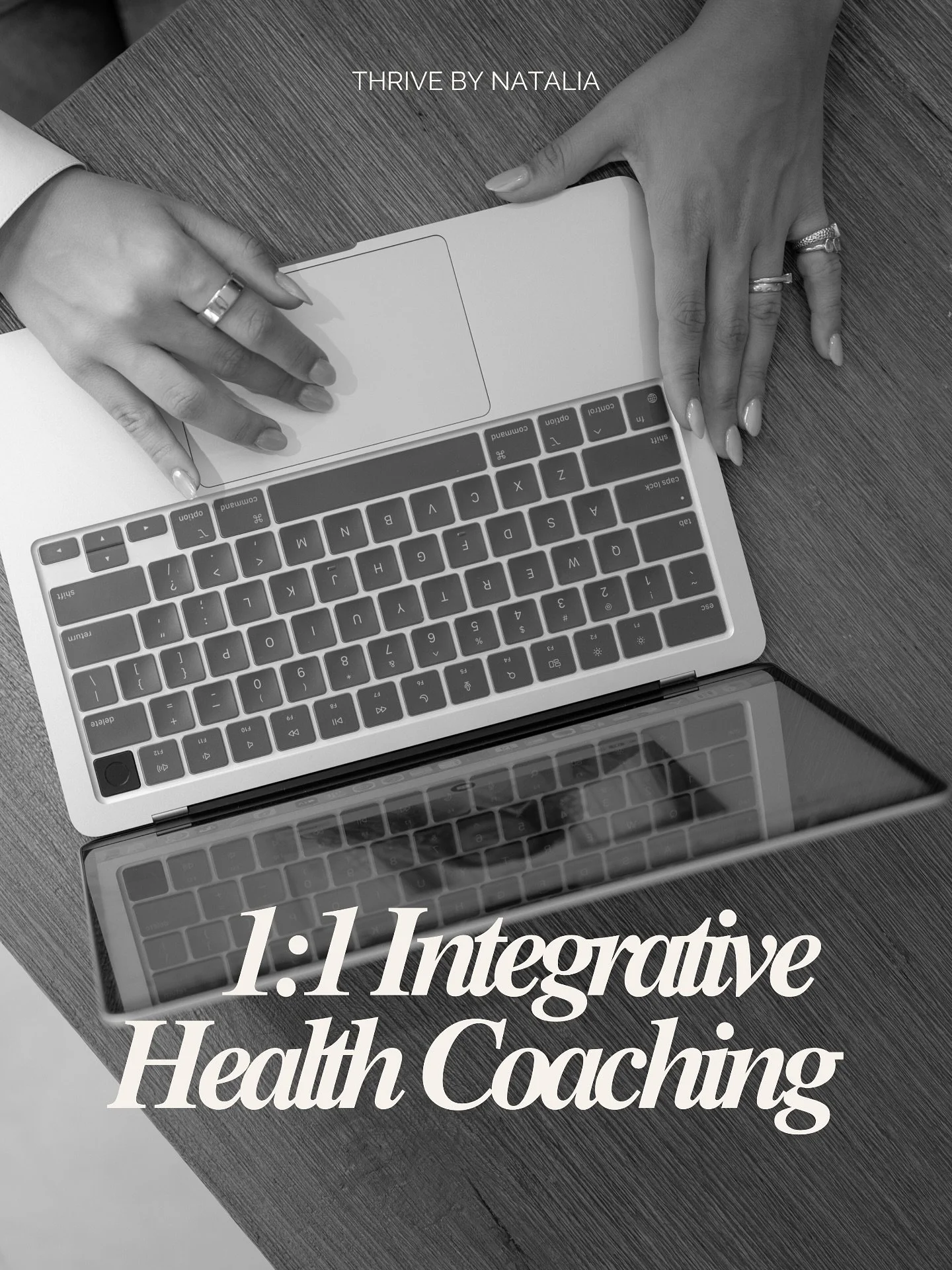 The Thrive Program
 A 3-month 1:1 integrative health &amp; lifestyle coaching experience &mdash; designed to help you realign your body, energy, and habits so you can thrive from the inside out.

This is for the woman who&rsquo;s ready to stop guessi