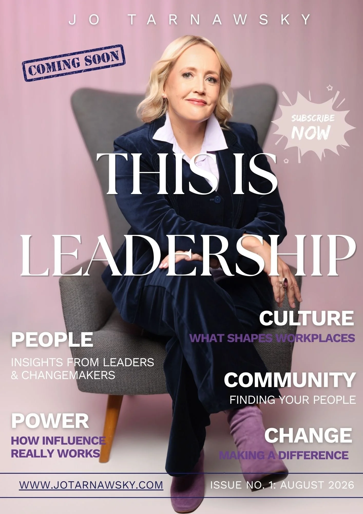 Coming soon! A monthly newsletter